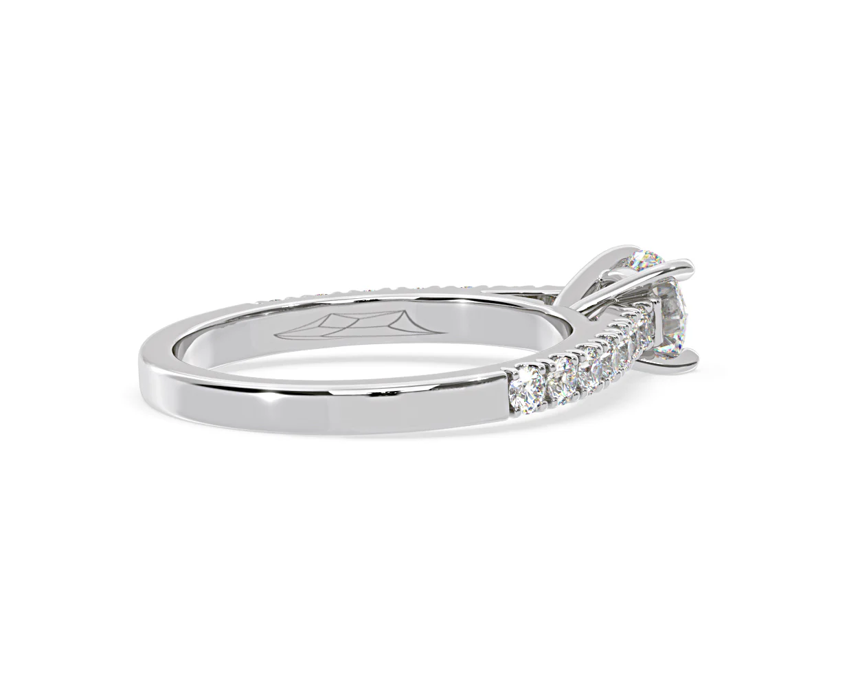 Natalia GIA Diamond Engagement Side Stone Ring Platinum 1.15CT G/SI2 - Image 140