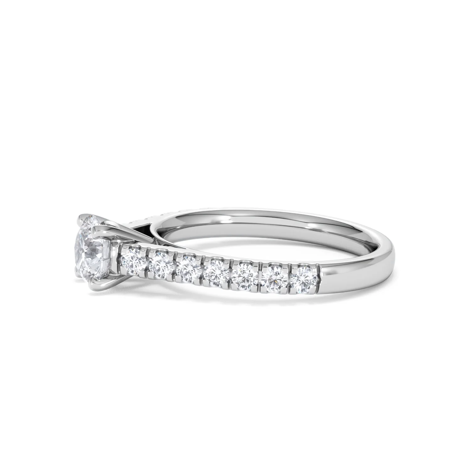 Natalia GIA Diamond Engagement Side Stone Ring Platinum 1.15CT G/SI2 - Image 72