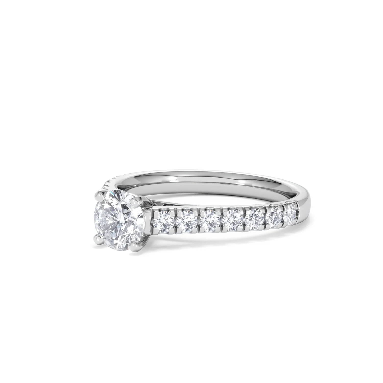 Natalia GIA Diamond Engagement Side Stone Ring Platinum 1.15CT G/SI2 - Image 80