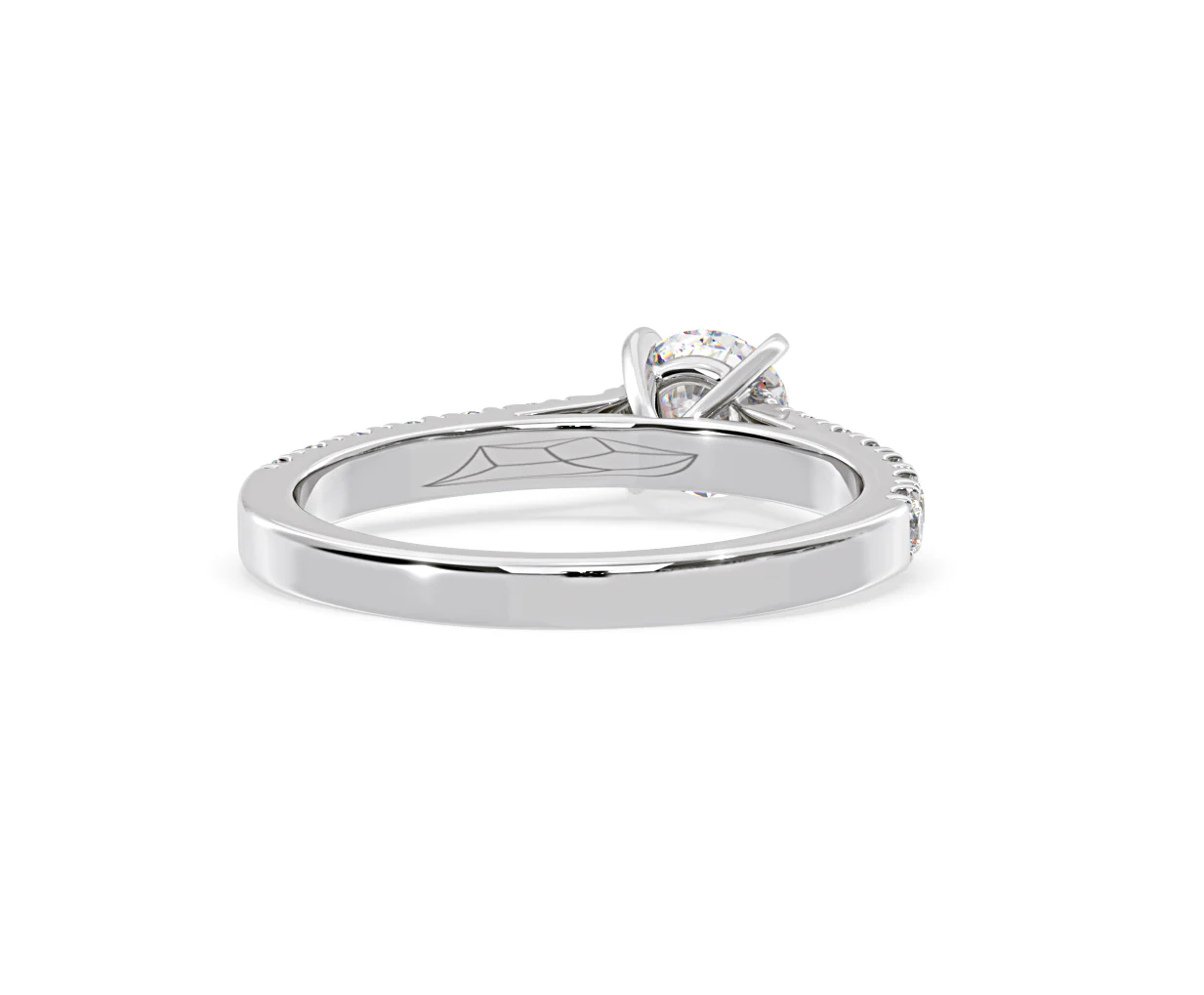Natalia GIA Diamond Engagement Side Stone Ring Platinum 1.15CT G/VS1 - Image 50
