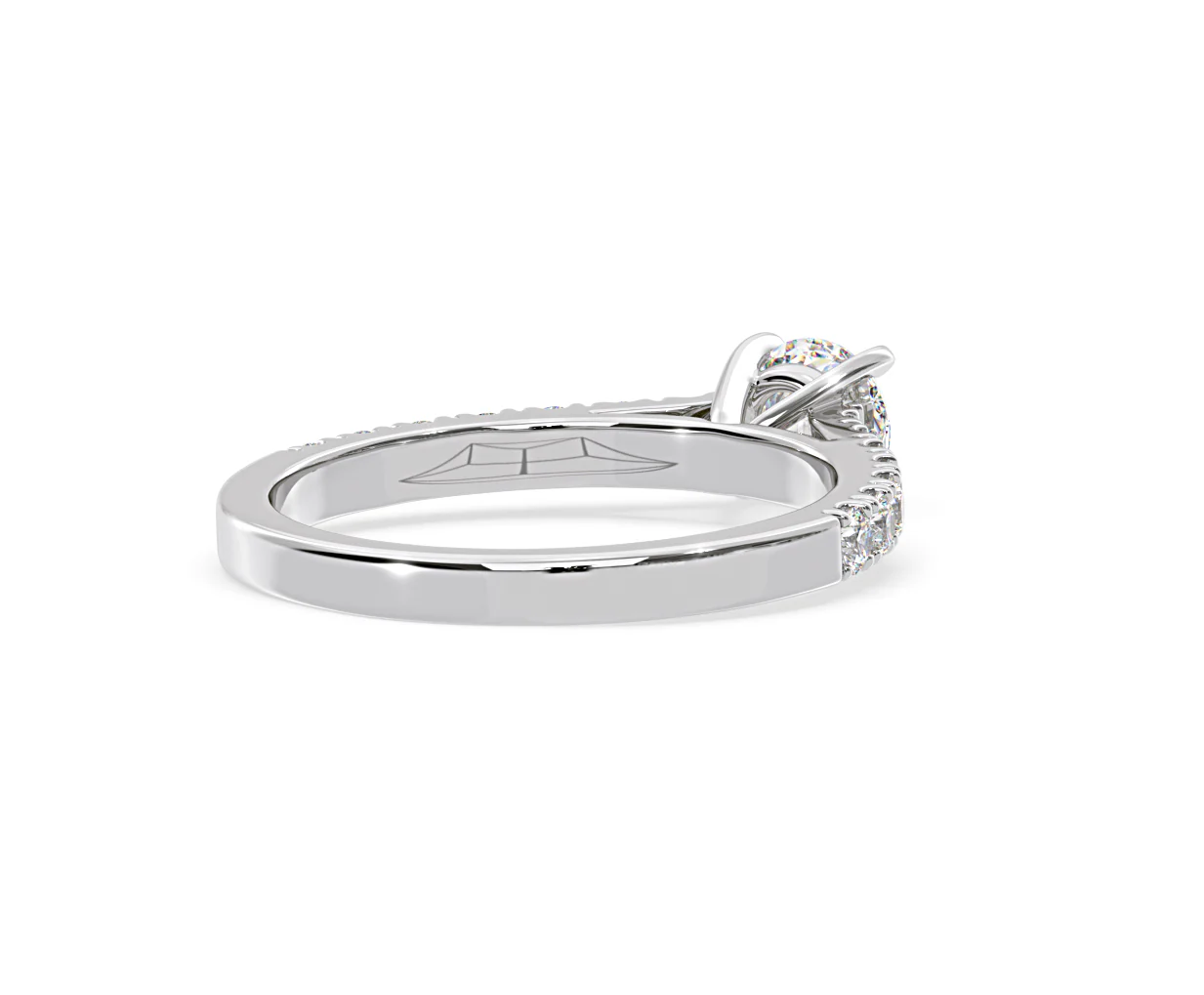 Natalia GIA Diamond Engagement Side Stone Ring Platinum 1.15CT G/VS2 - Image 135