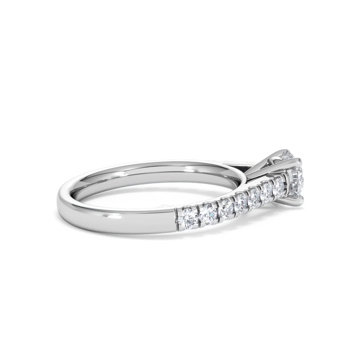 Natalia GIA Diamond Engagement Side Stone Ring Platinum 1.15CT G/VS2 - Image 31