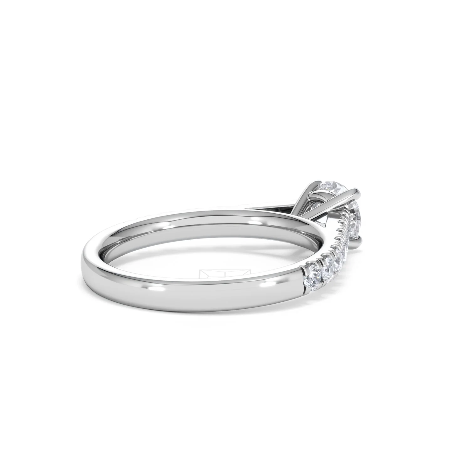 Natalia GIA Diamond Engagement Side Stone Ring Platinum 1.15CT G/VS2 - Image 38