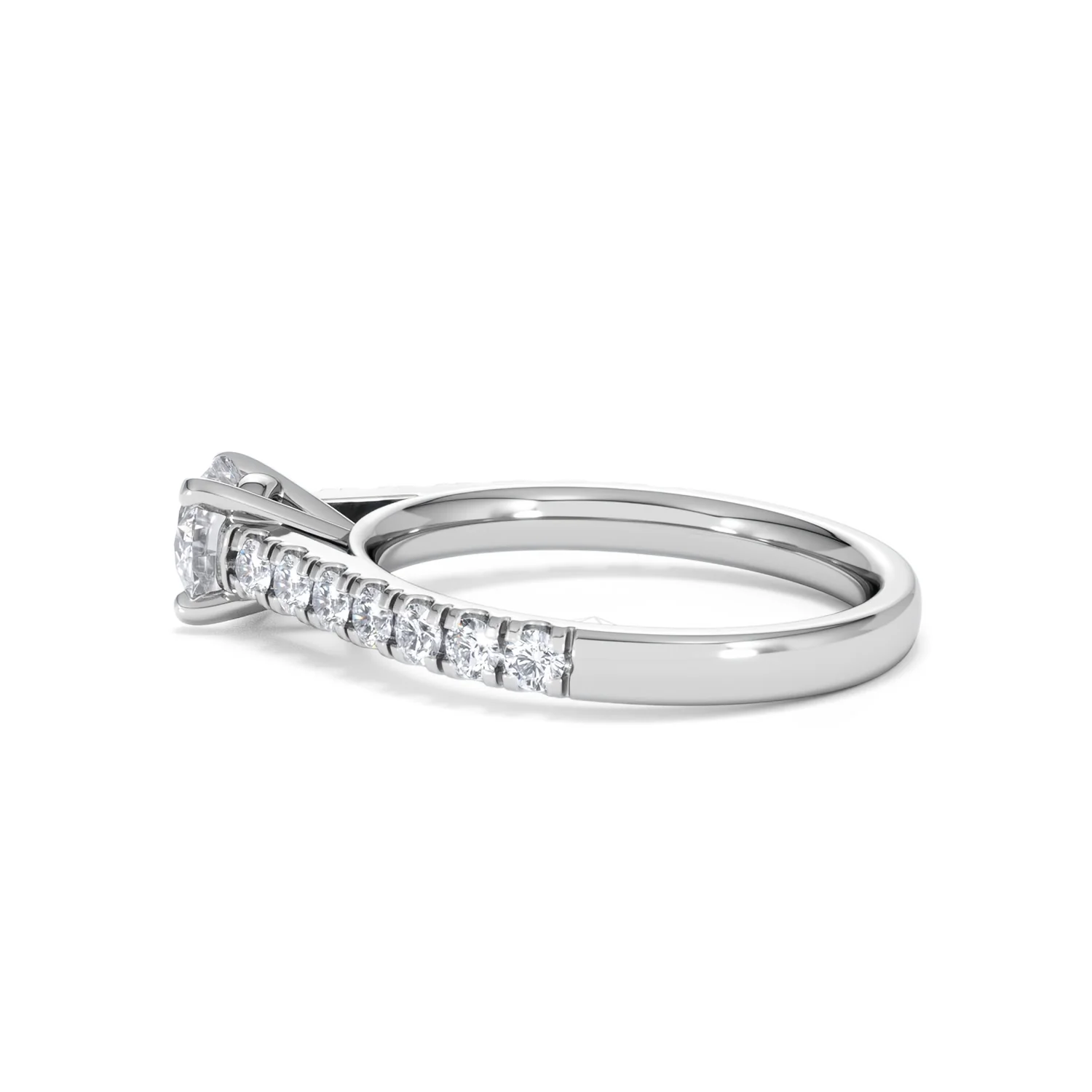 Natalia GIA Diamond Engagement Side Stone Ring Platinum 1.15CT G/VS2 - Image 65
