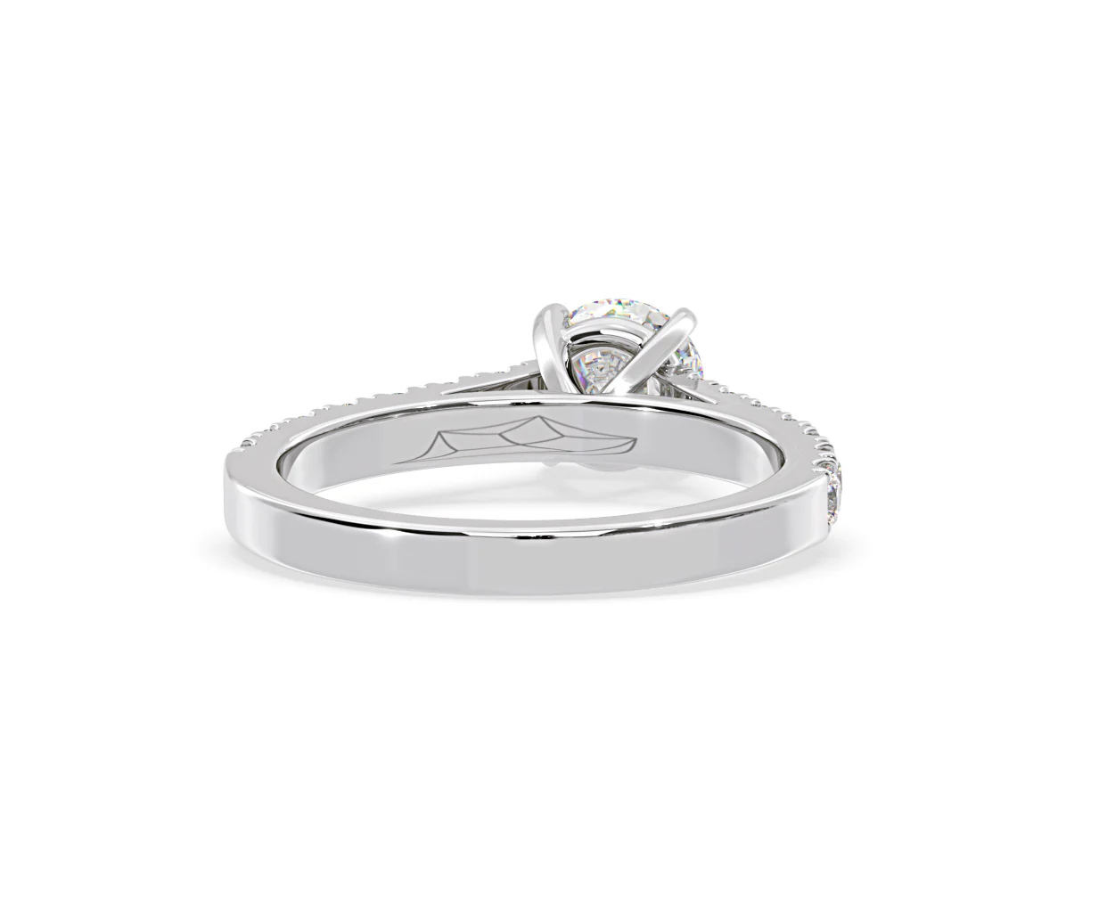 Natalia GIA Diamond Engagement Side Stone Ring Platinum 1.40CT G/VS1 - Image 130