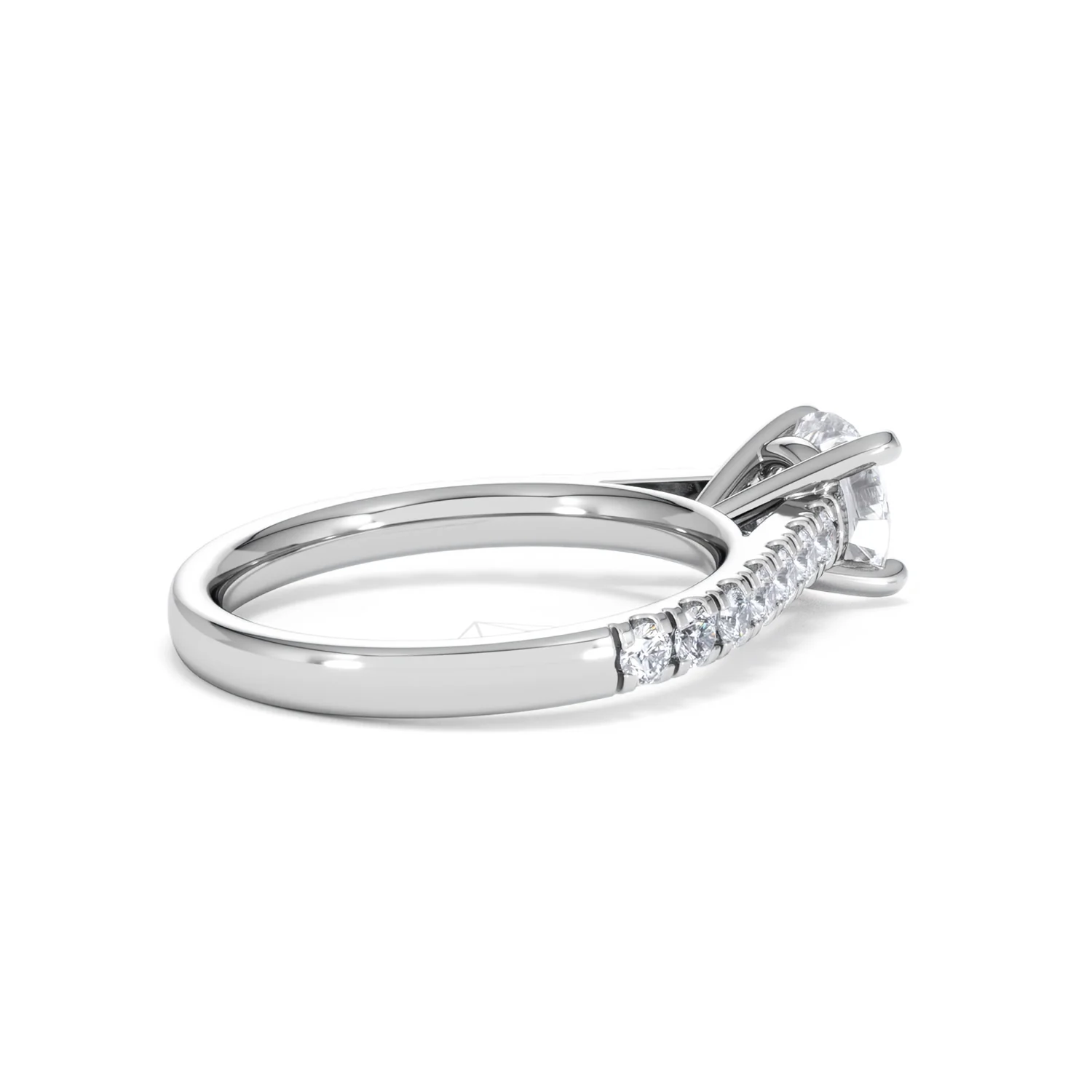 Natalia GIA Diamond Engagement Side Stone Ring Platinum 1.40CT G/VS1 - Image 35