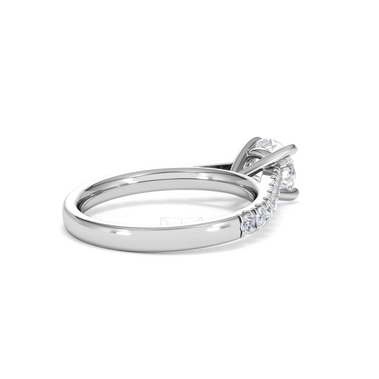 Natalia GIA Diamond Engagement Side Stone Ring Platinum 1.40CT G/VS1 - Image 38