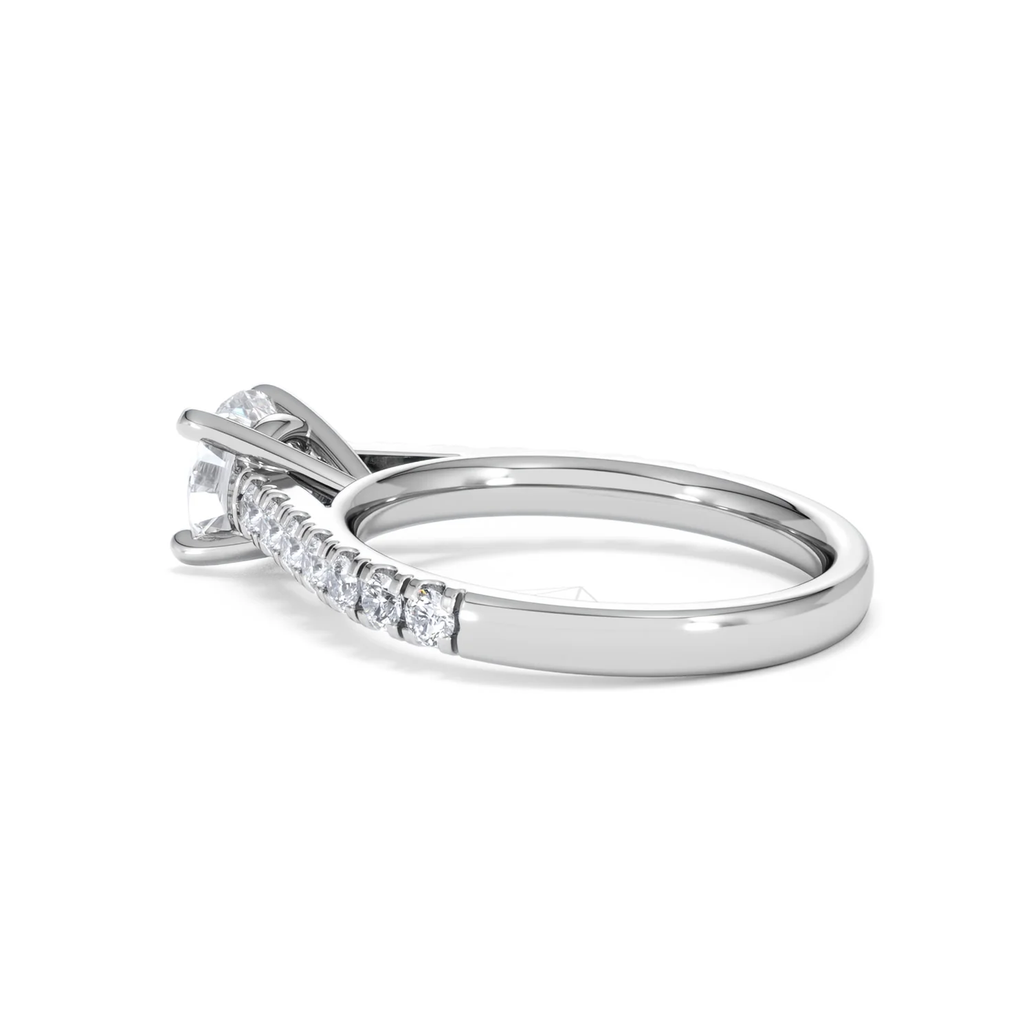 Natalia GIA Diamond Engagement Side Stone Ring Platinum 1.40CT G/VS1 - Image 61