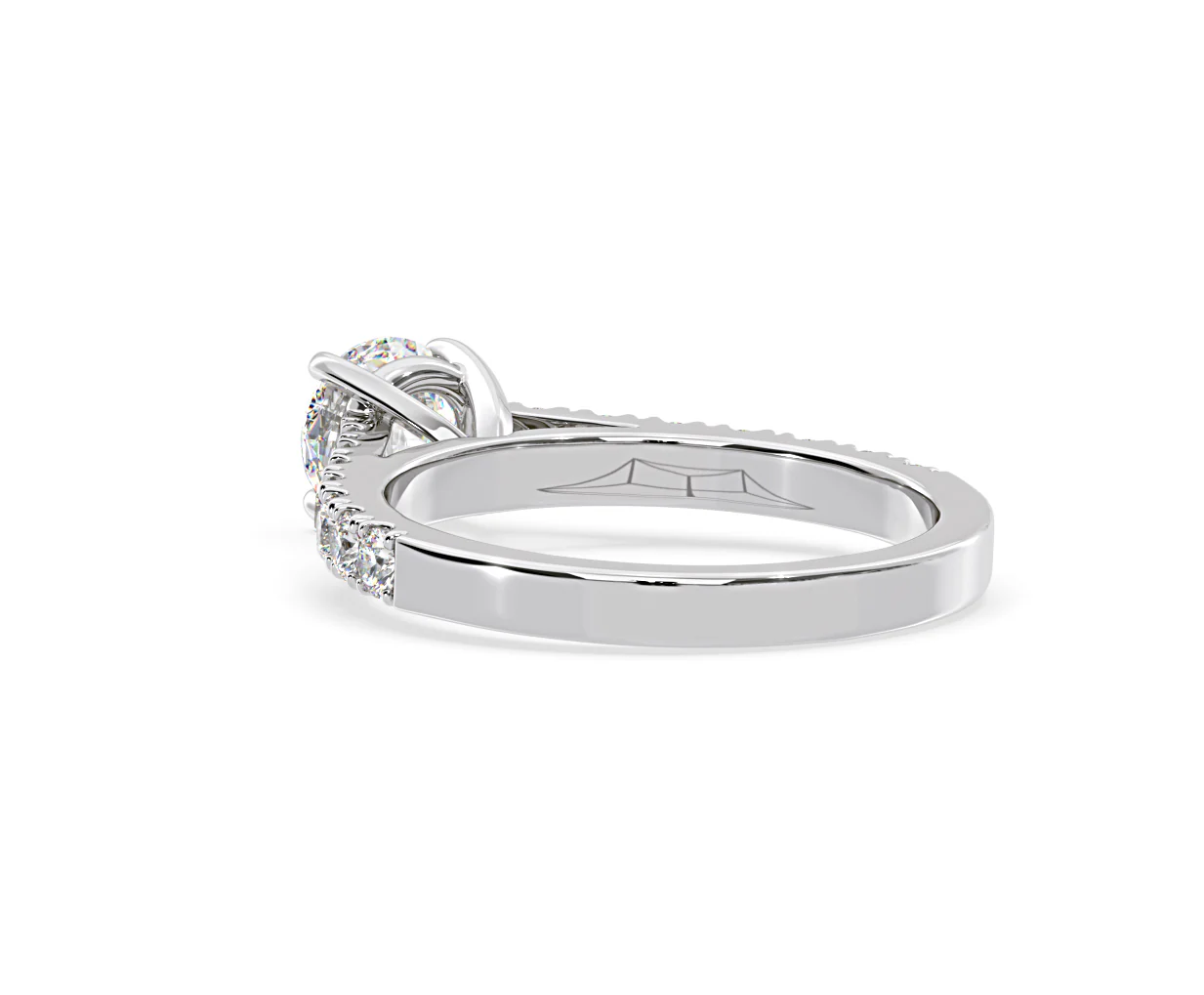 Natalia GIA Diamond Engagement Side Stone Ring Platinum 1.50CT G/VS2 - Image 120