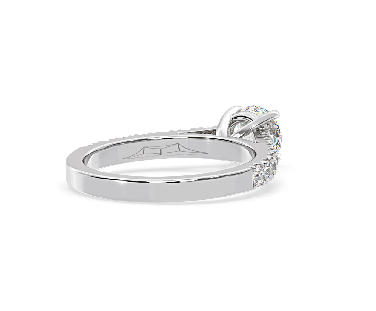 Natalia GIA Diamond Engagement Side Stone Ring Platinum 1.50CT G/VS2 - Image 135