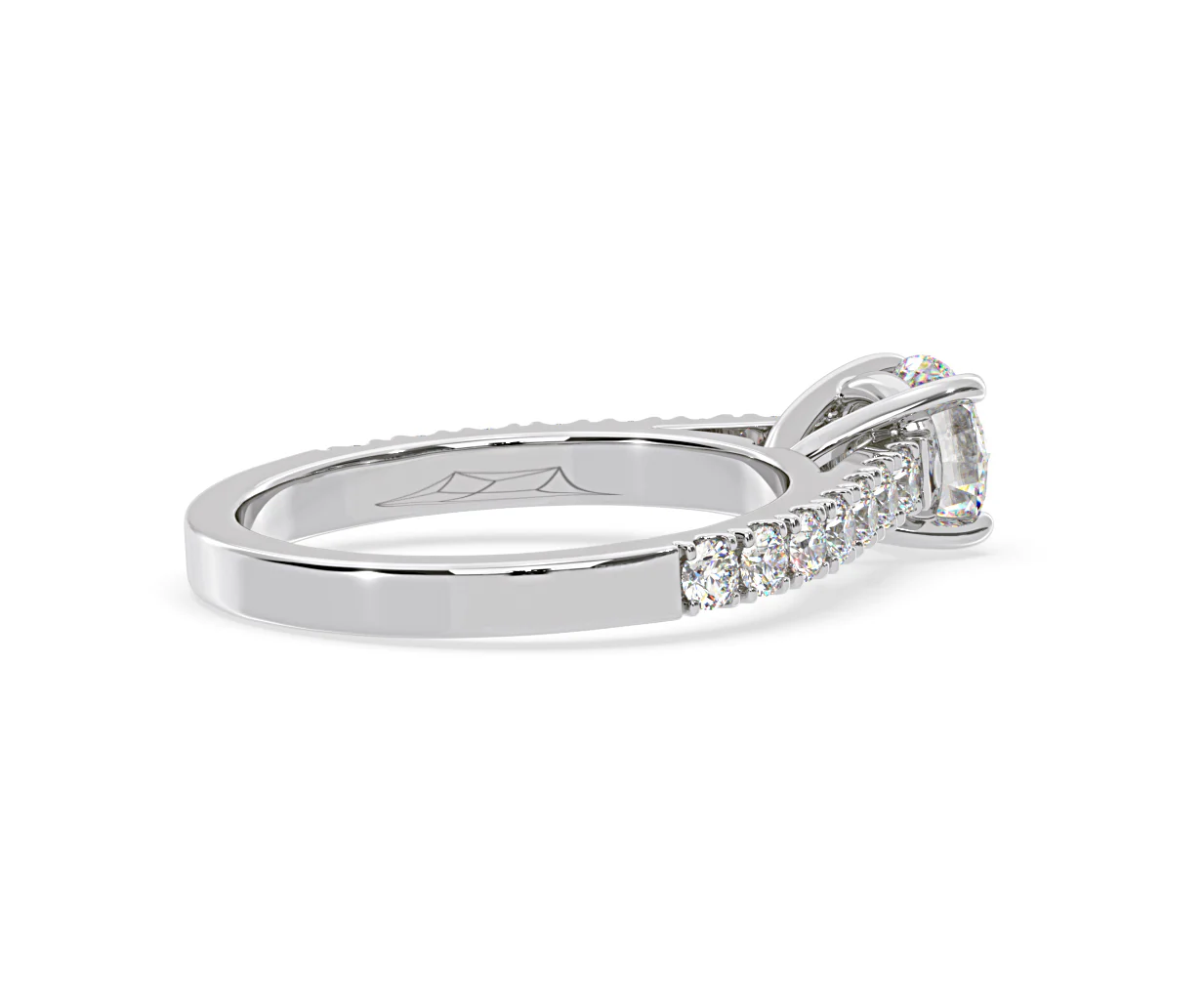Natalia GIA Diamond Engagement Side Stone Ring Platinum 1.50CT G/VS2 - Image 140