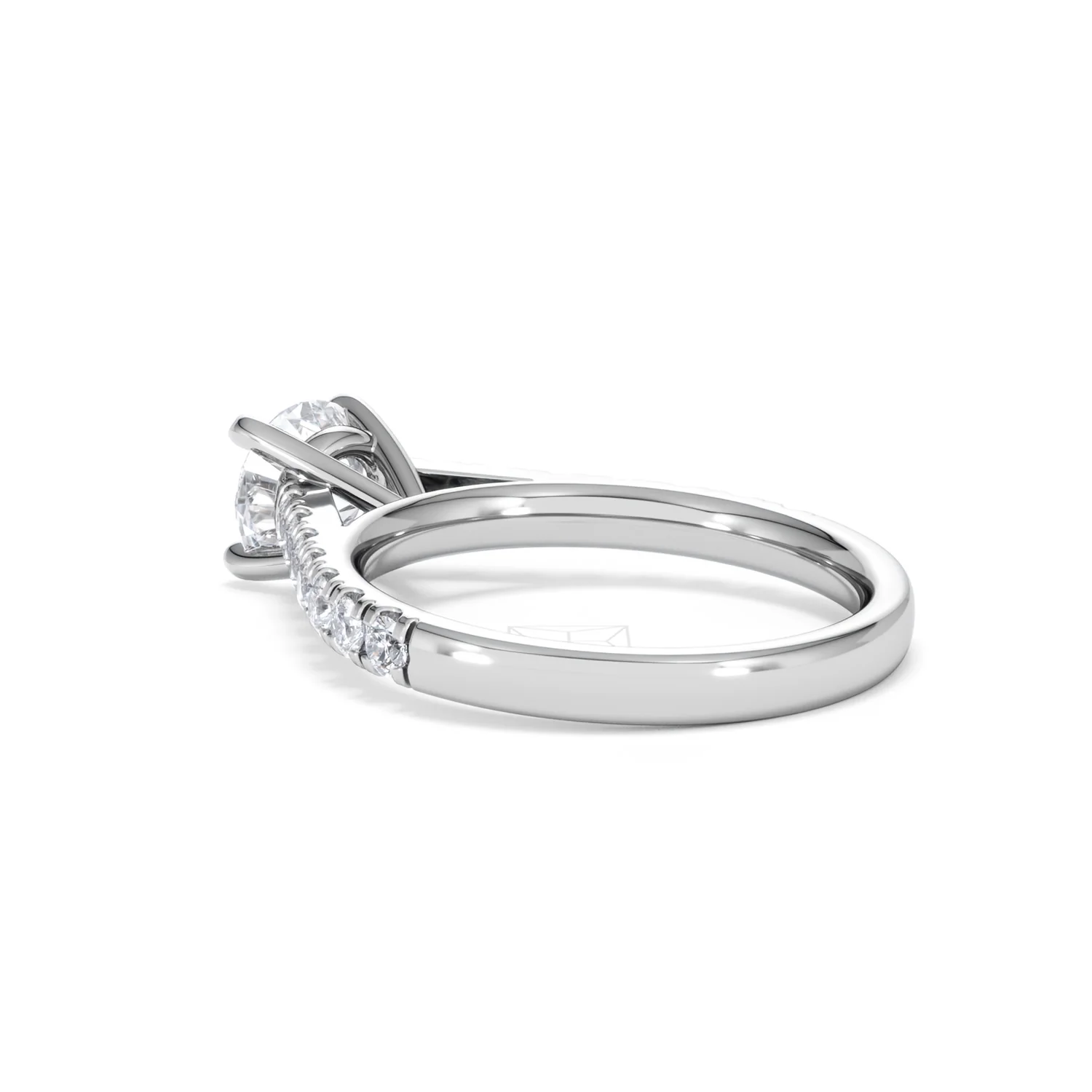 Natalia GIA Diamond Engagement Side Stone Ring Platinum 1.50CT G/VS2 - Image 58