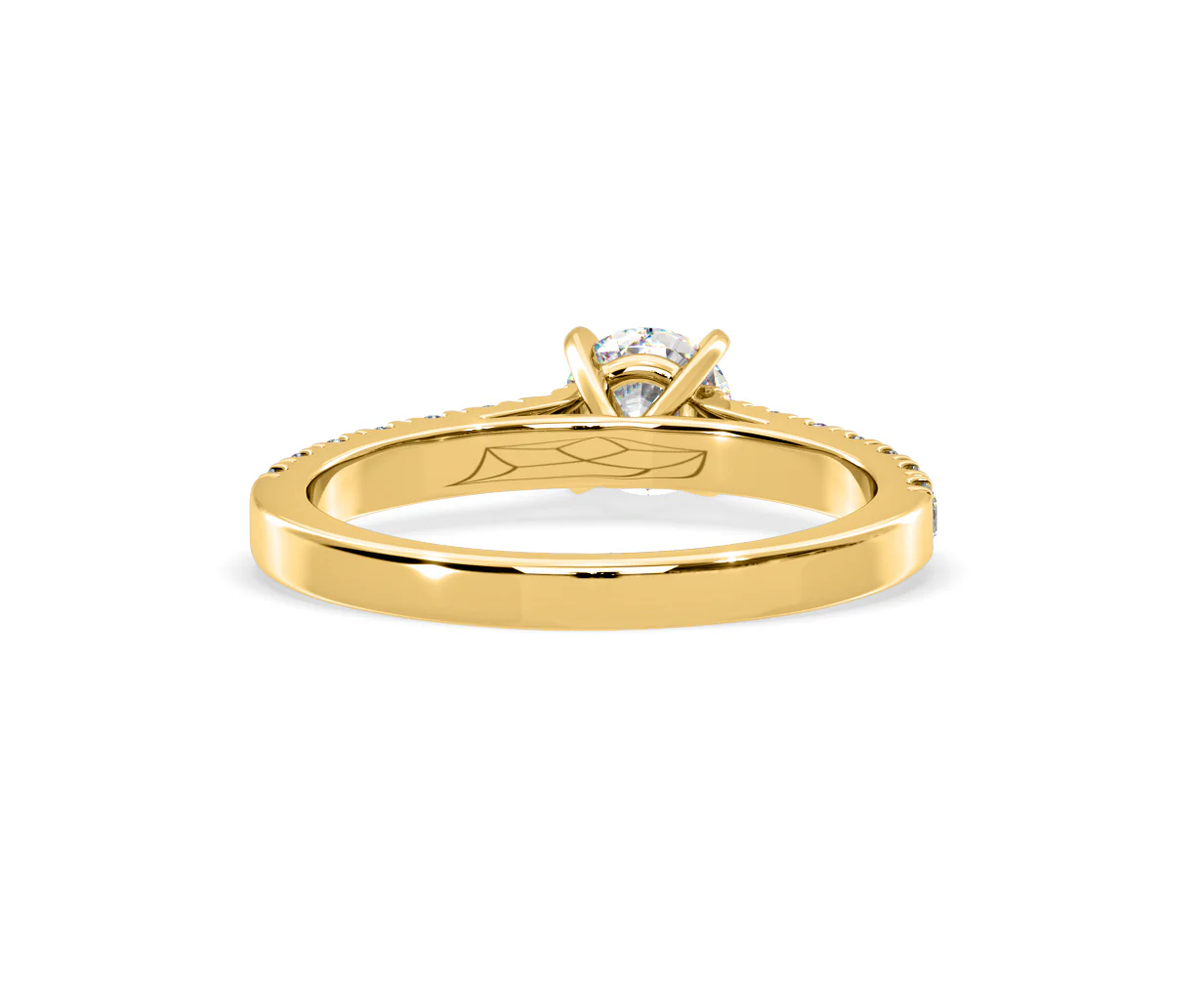 Natalia Lab Diamond Engagement Side Stone Ring 18K Gold 0.91CT F/VS1 - Image 129
