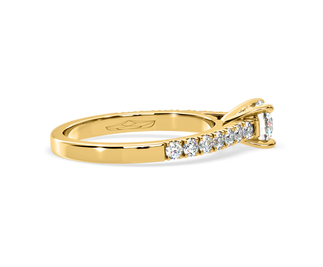 Natalia Lab Diamond Engagement Side Stone Ring 18K Gold 0.91CT F/VS1 - Image 144