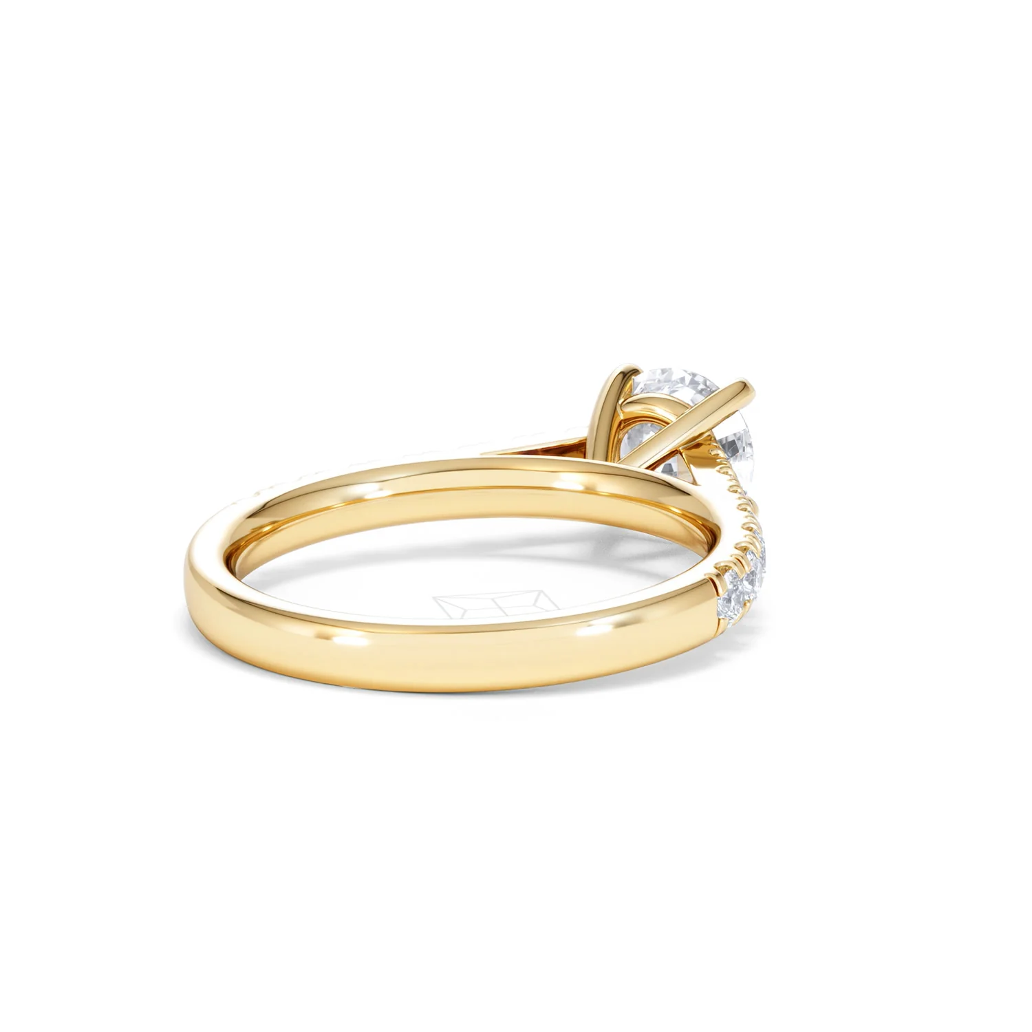Natalia Lab Diamond Engagement Side Stone Ring 18K Gold 1.50CT F/VS1 - Image 41