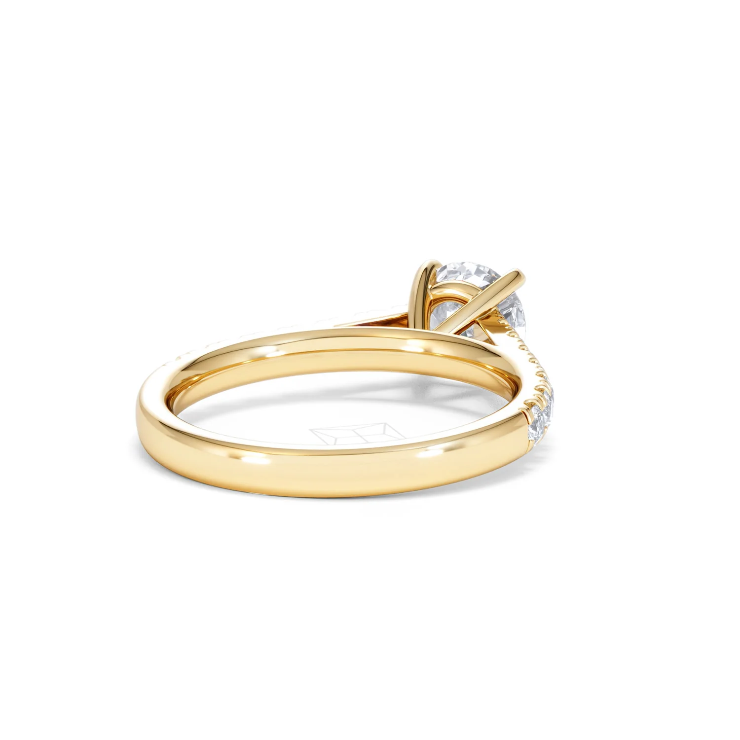 Natalia Lab Diamond Engagement Side Stone Ring 18K Gold 1.50CT F/VS1 - Image 42