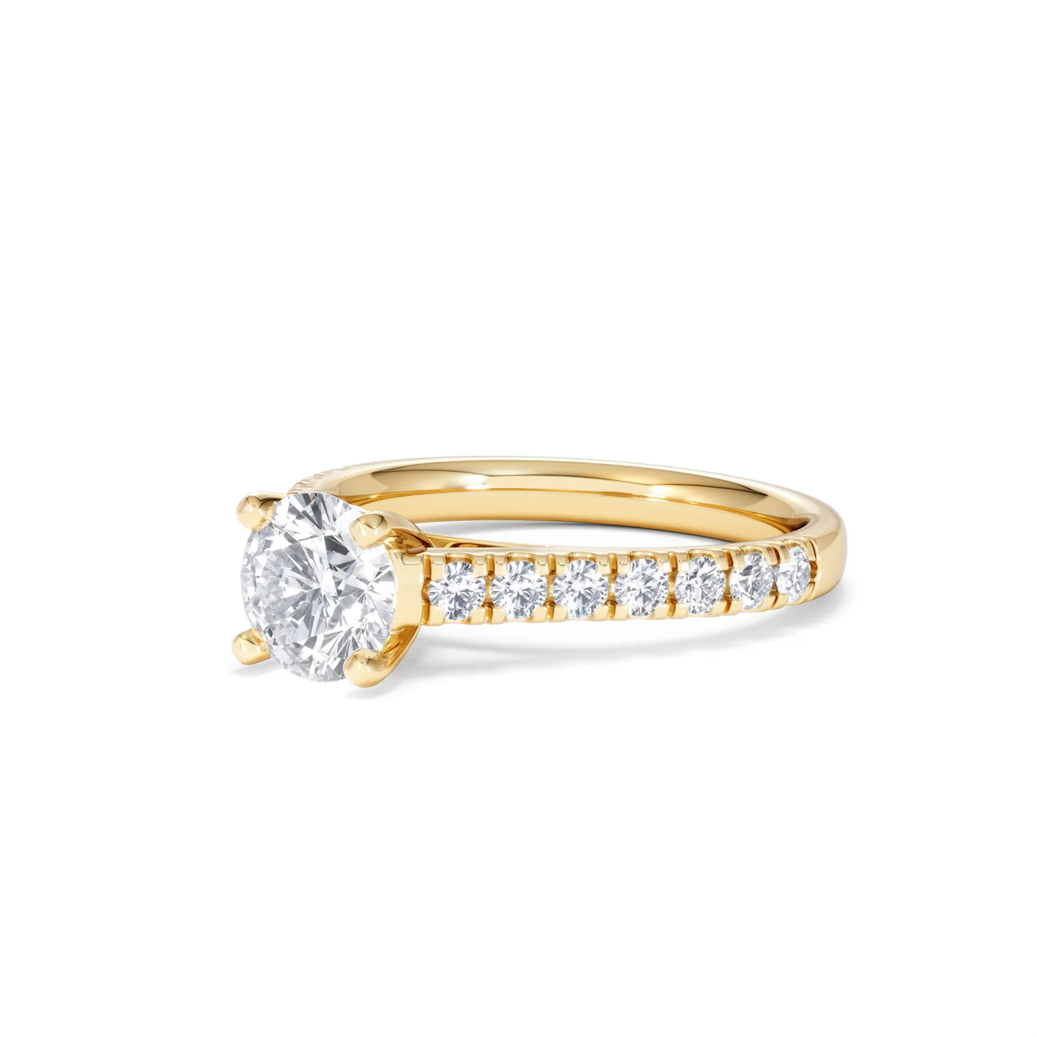 Natalia Lab Diamond Engagement Side Stone Ring 18K Gold 1.50CT F/VS1 - Image 80