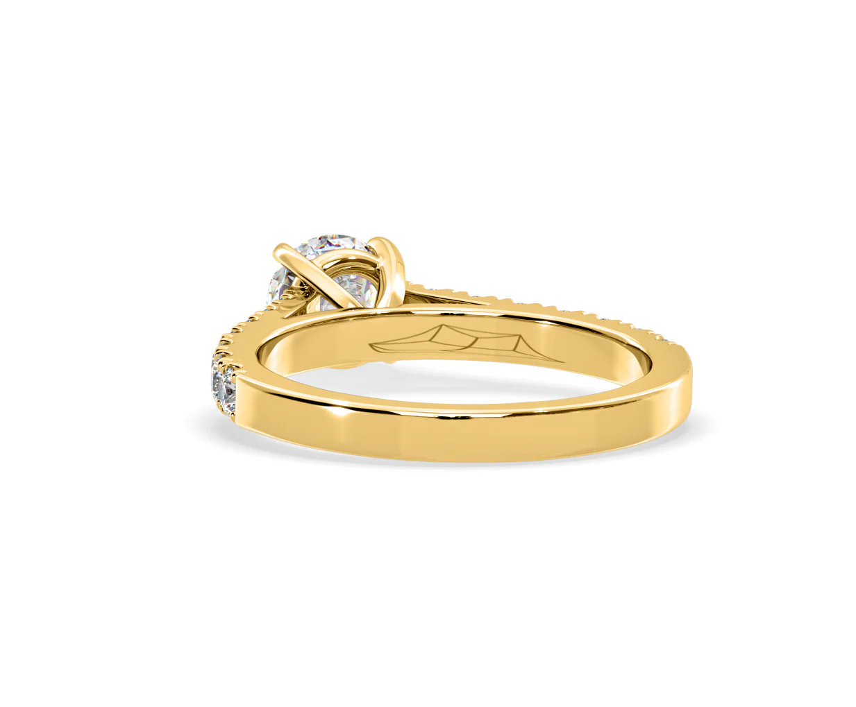 Natalia Lab Diamond Engagement Side Stone Ring 18K Gold 2.00CT F/VS1 - Image 123