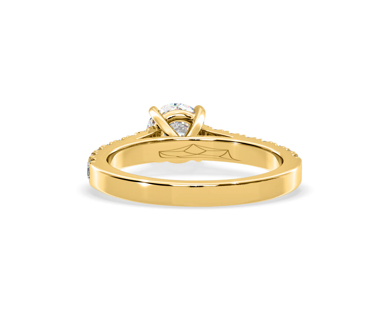 Natalia Lab Diamond Engagement Side Stone Ring 18K Gold 2.00CT F/VS1 - Image 126