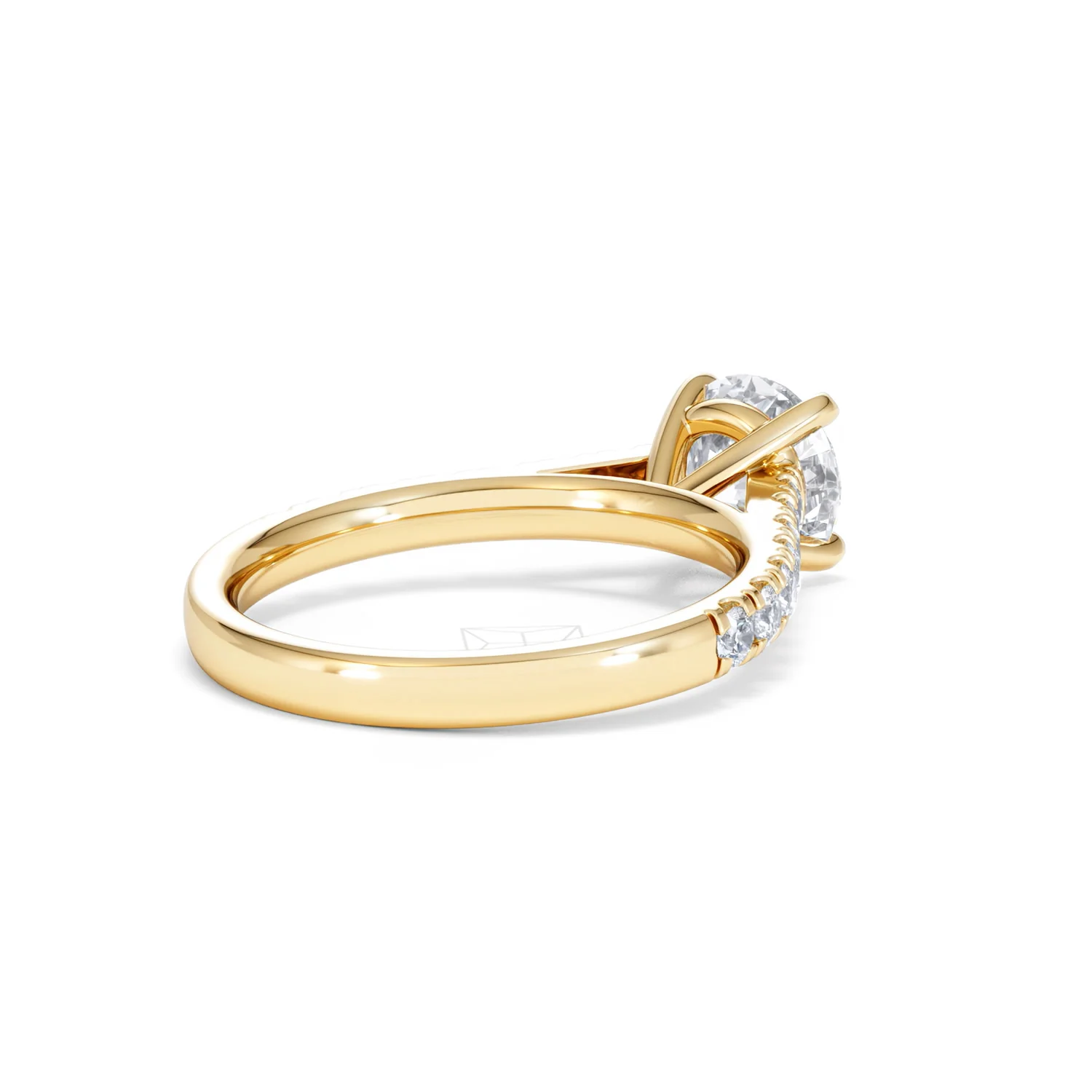 Natalia Lab Diamond Engagement Side Stone Ring 18K Gold 2.00CT F/VS1 - Image 39