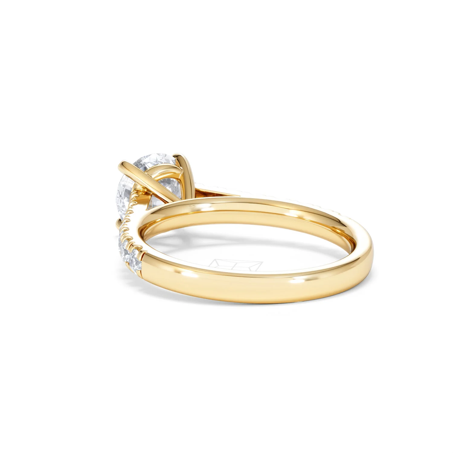 Natalia Lab Diamond Engagement Side Stone Ring 18K Gold 2.00CT F/VS1 - Image 55