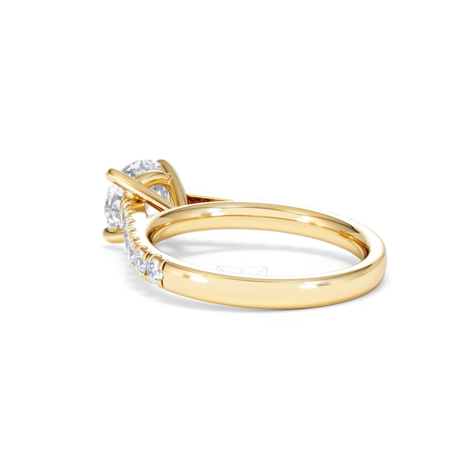 Natalia Lab Diamond Engagement Side Stone Ring 18K Gold 2.00CT F/VS1 - Image 57
