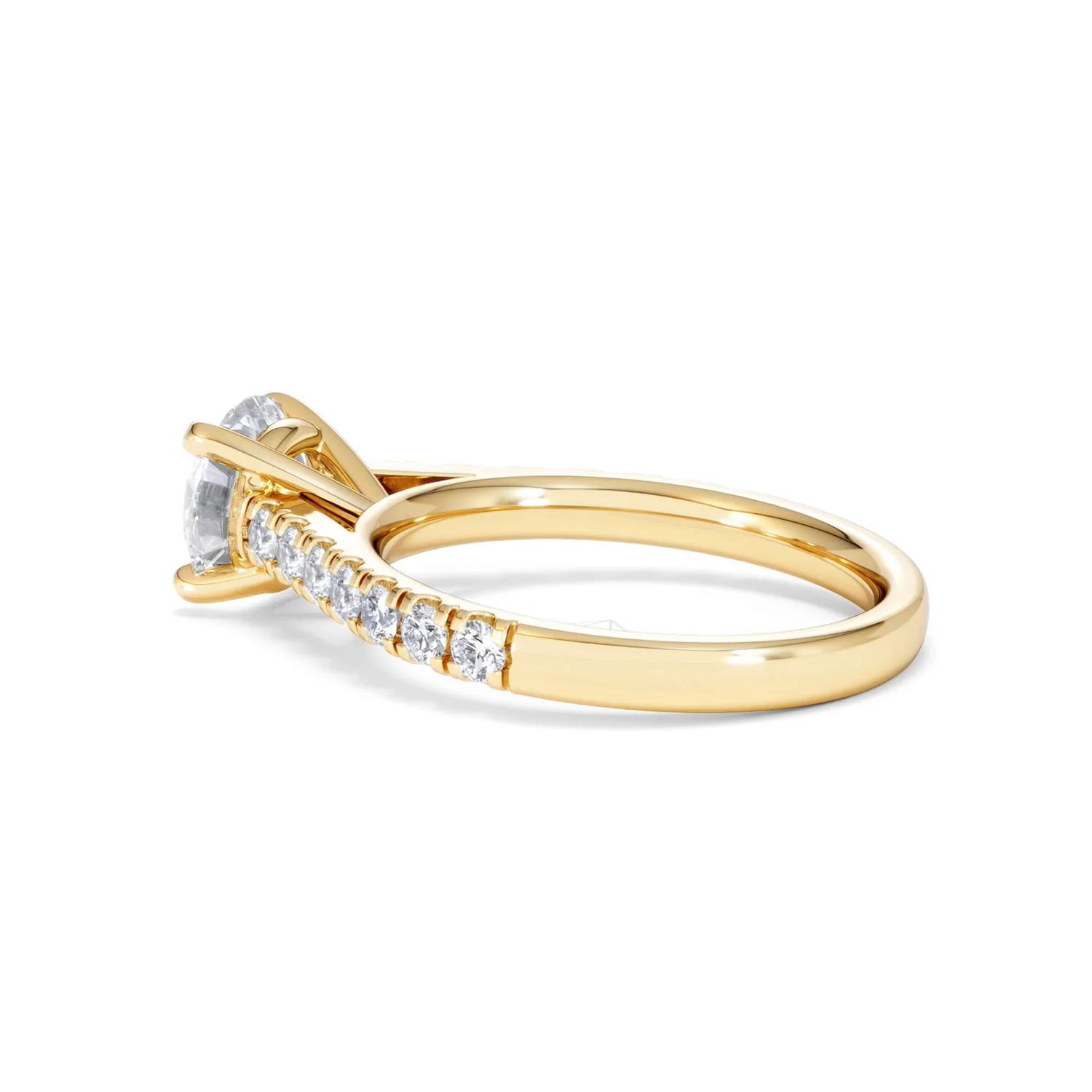 Natalia Lab Diamond Engagement Side Stone Ring 18K Gold 2.00CT F/VS1 - Image 62