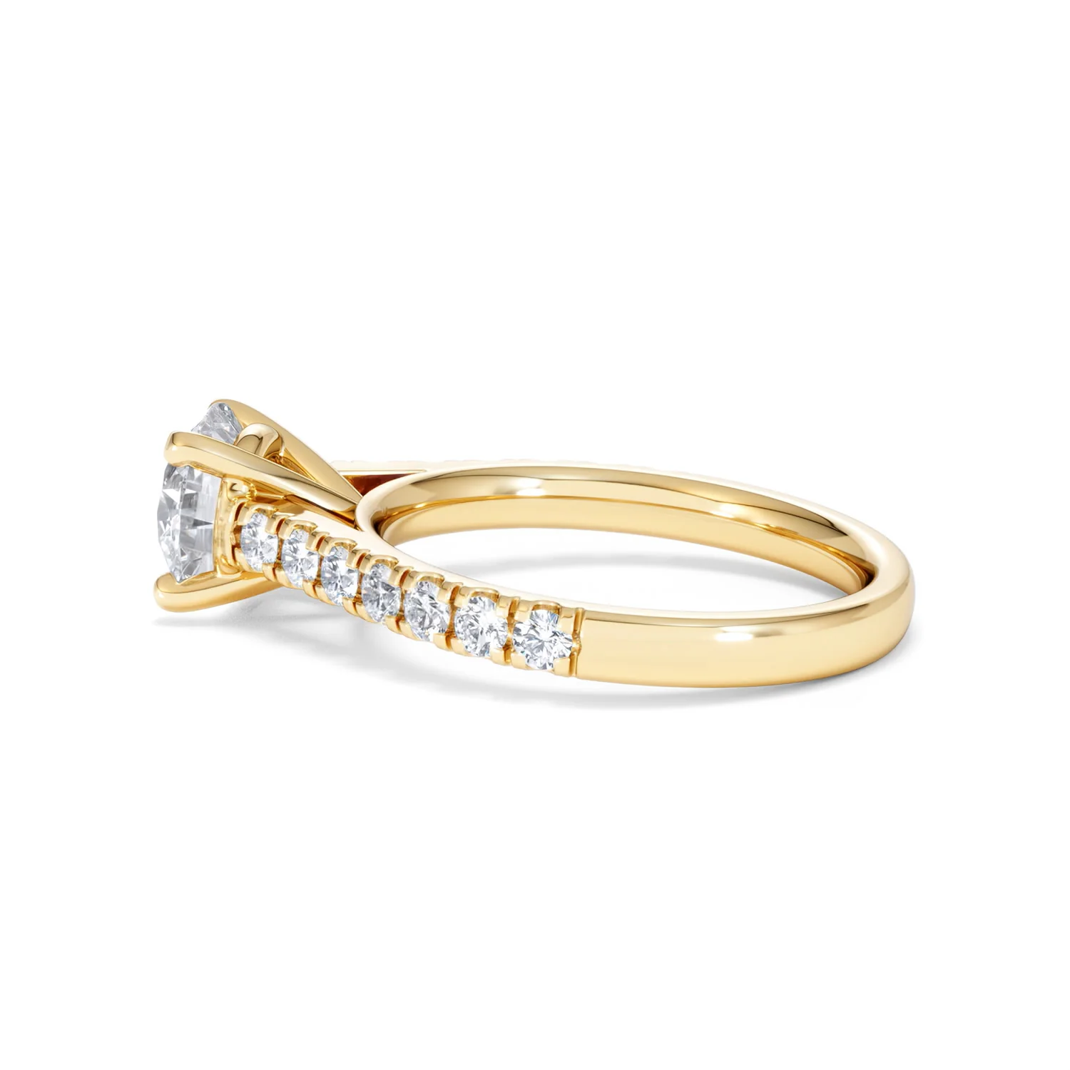 Natalia Lab Diamond Engagement Side Stone Ring 18K Gold 2.00CT F/VS1 - Image 65