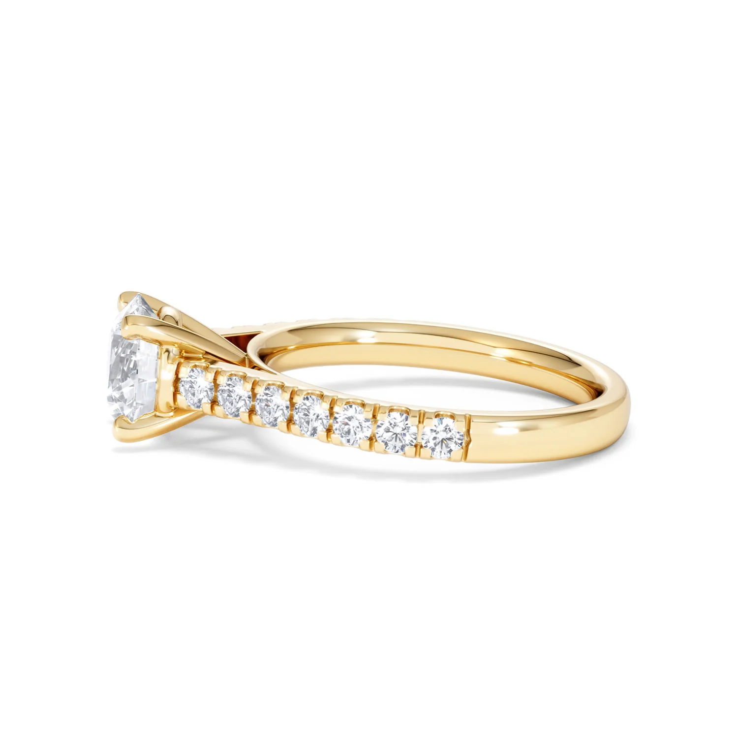 Natalia Lab Diamond Engagement Side Stone Ring 18K Gold 2.00CT F/VS1 - Image 69