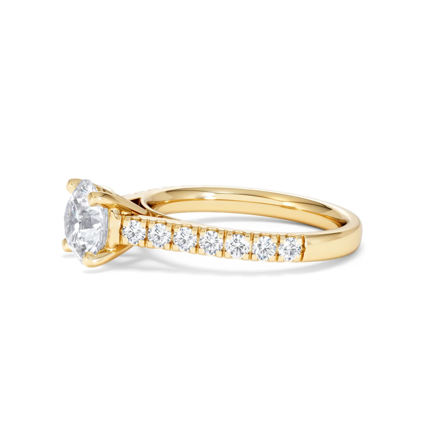 Natalia Lab Diamond Engagement Side Stone Ring 18K Gold 2.00CT F/VS1 - Image 73