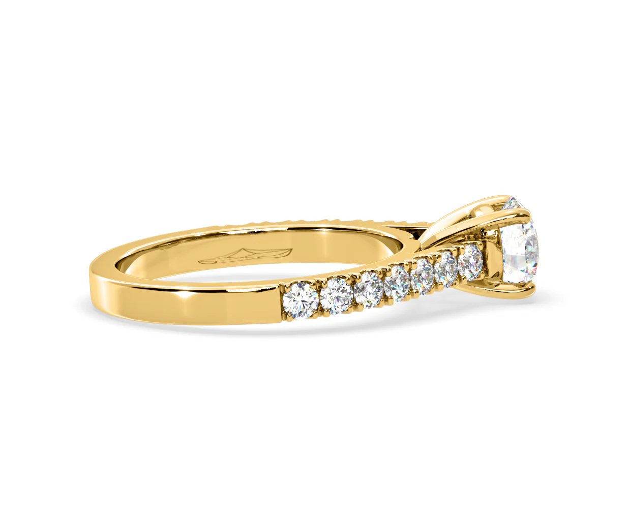 Natalia Lab Diamond Engagement Side Stone Ring 18K Gold 2.50CT F/VS1 - Image 145