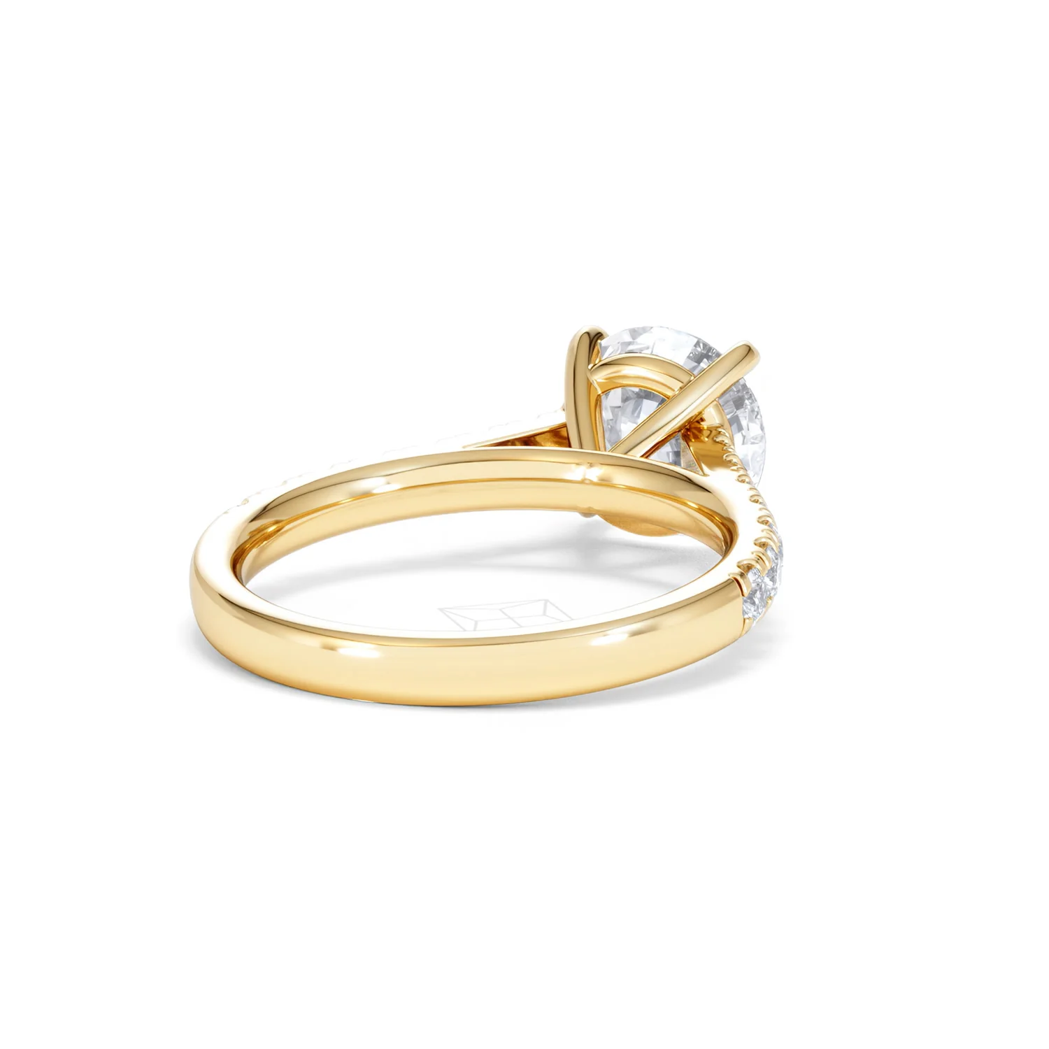 Natalia Lab Diamond Engagement Side Stone Ring 18K Gold 2.50CT F/VS1 - Image 42