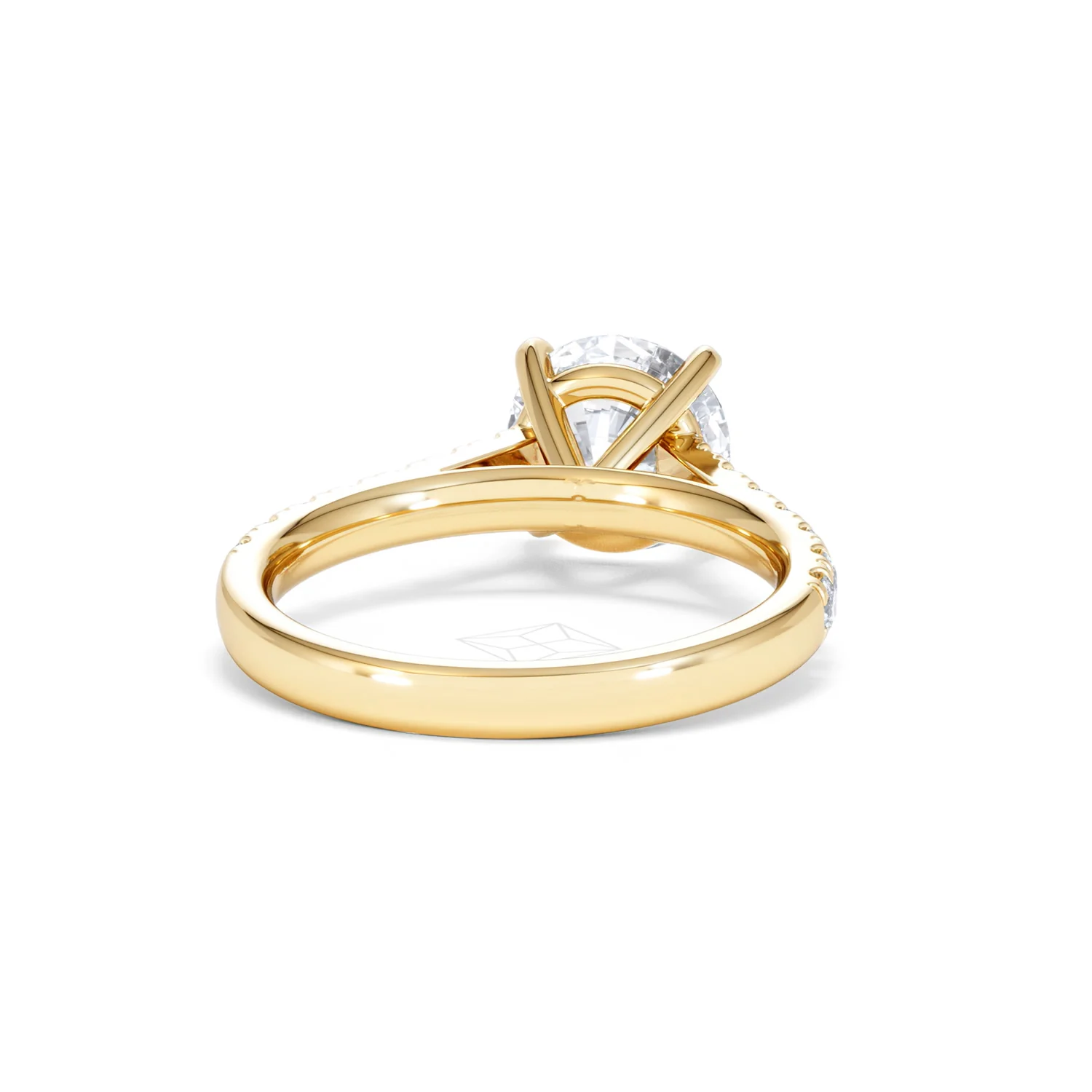 Natalia Lab Diamond Engagement Side Stone Ring 18K Gold 2.50CT F/VS1 - Image 45