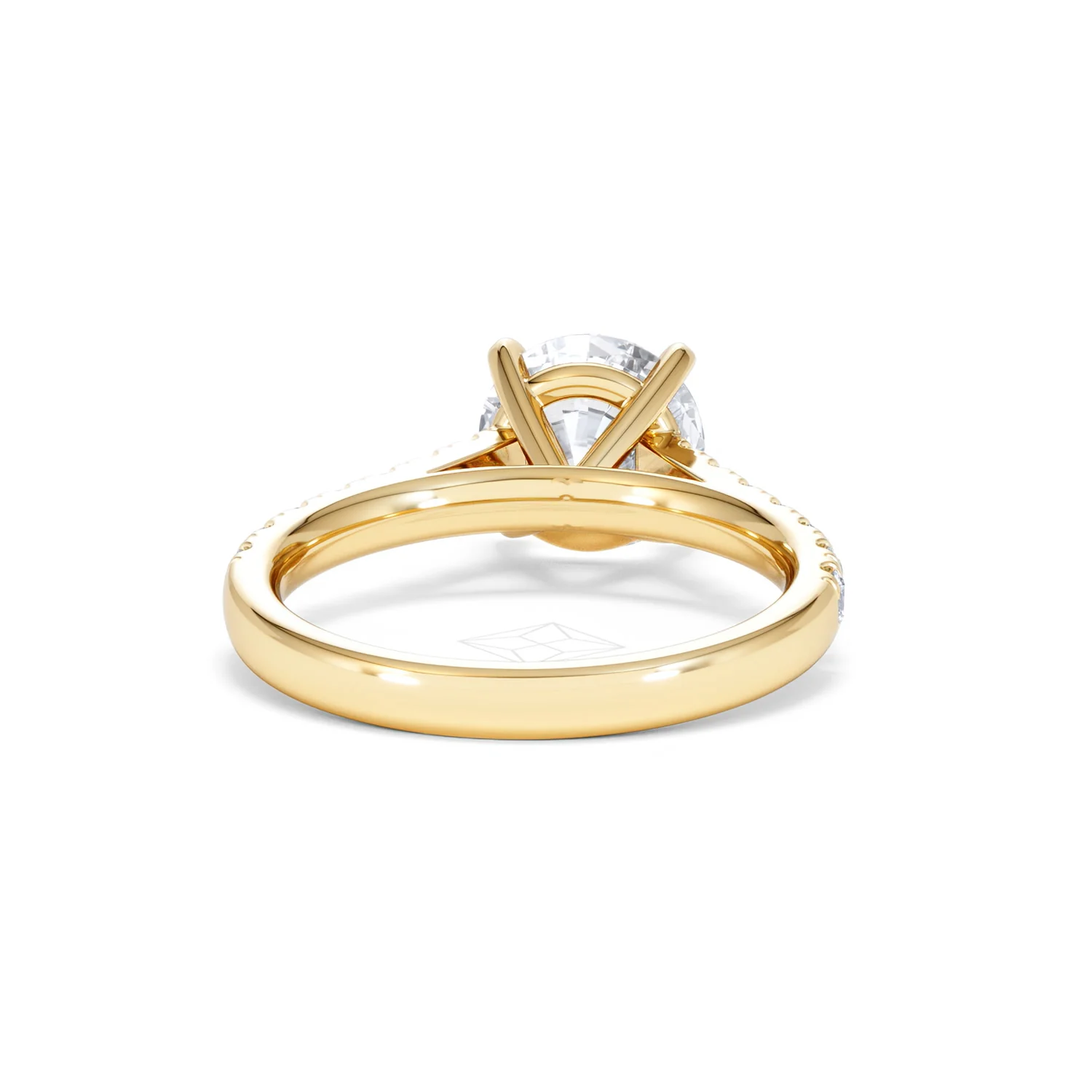 Natalia Lab Diamond Engagement Side Stone Ring 18K Gold 2.50CT F/VS1 - Image 46