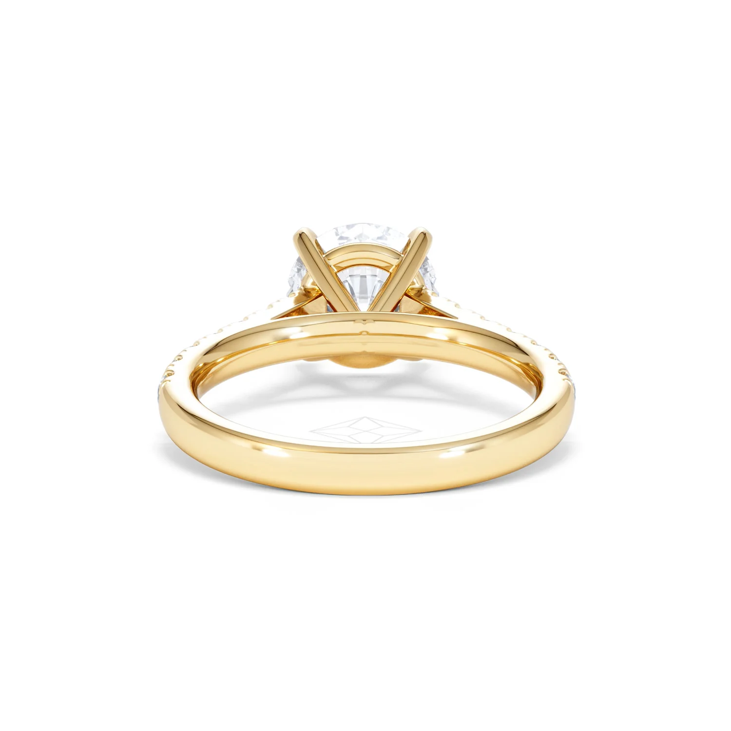 Natalia Lab Diamond Engagement Side Stone Ring 18K Gold 2.50CT F/VS1 - Image 48