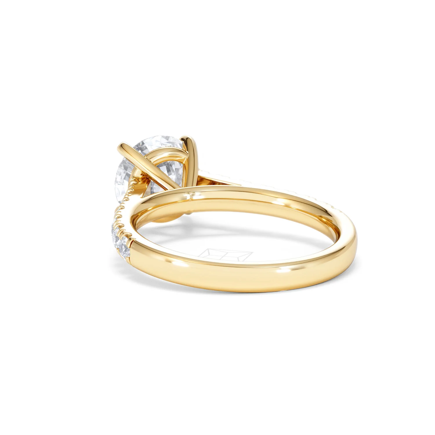 Natalia Lab Diamond Engagement Side Stone Ring 18K Gold 2.50CT F/VS1 - Image 54