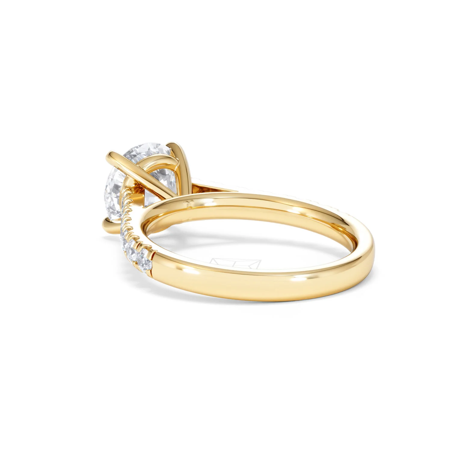 Natalia Lab Diamond Engagement Side Stone Ring 18K Gold 2.50CT F/VS1 - Image 56