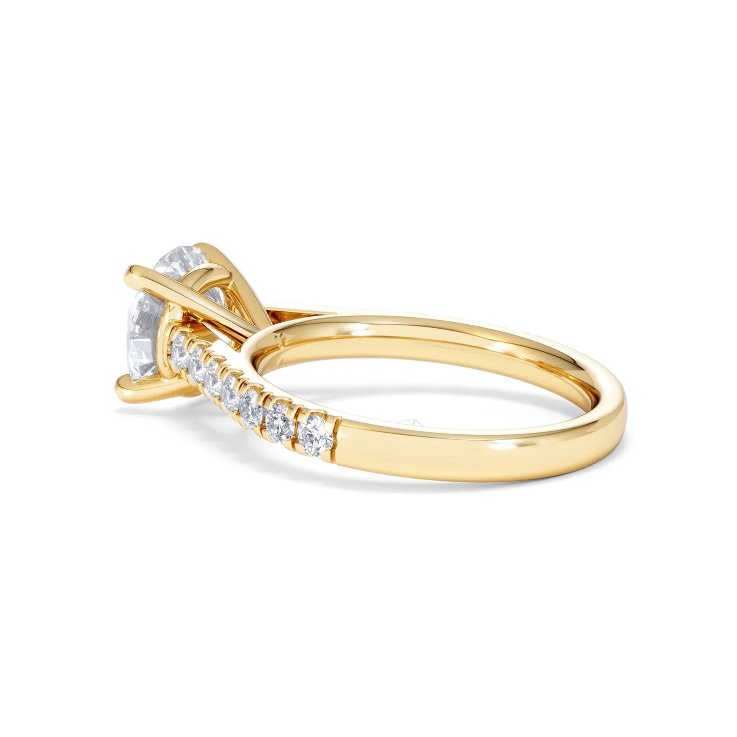 Natalia Lab Diamond Engagement Side Stone Ring 18K Gold 2.50CT F/VS1 - Image 61