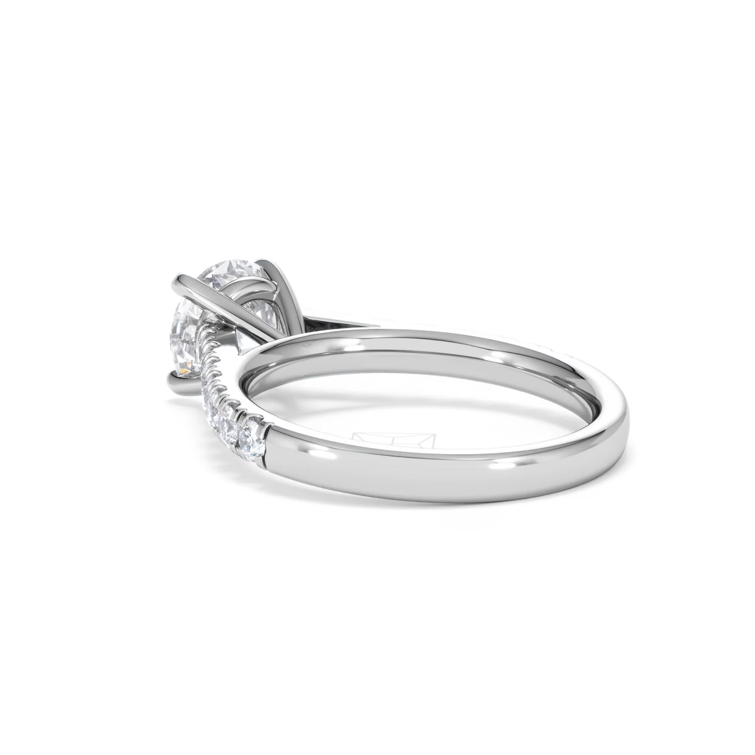 Natalia Lab Diamond Engagement Side Stone Ring 18KW Gold 2.00CT F/VS1 - Image 57