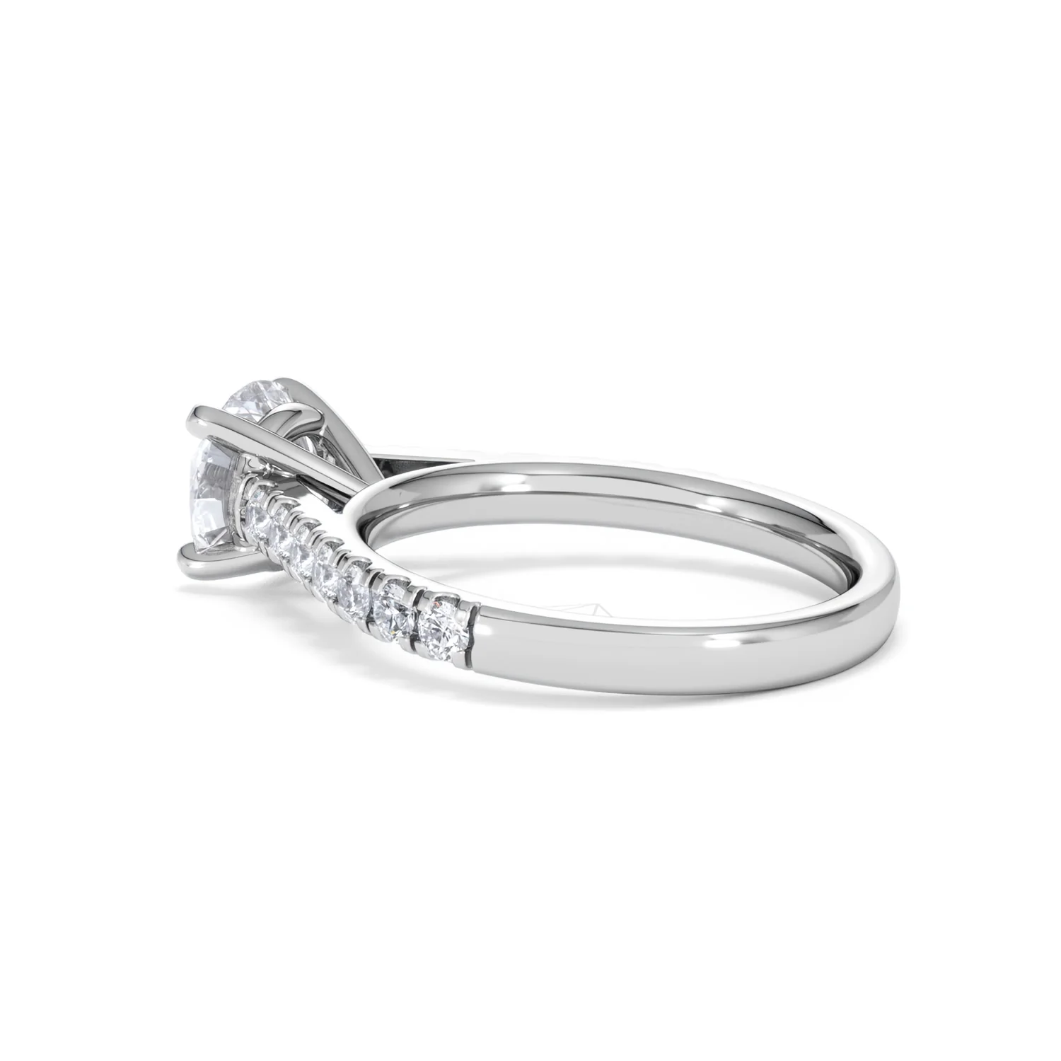 Natalia Lab Diamond Engagement Side Stone Ring 18KW Gold 2.00CT F/VS1 - Image 61