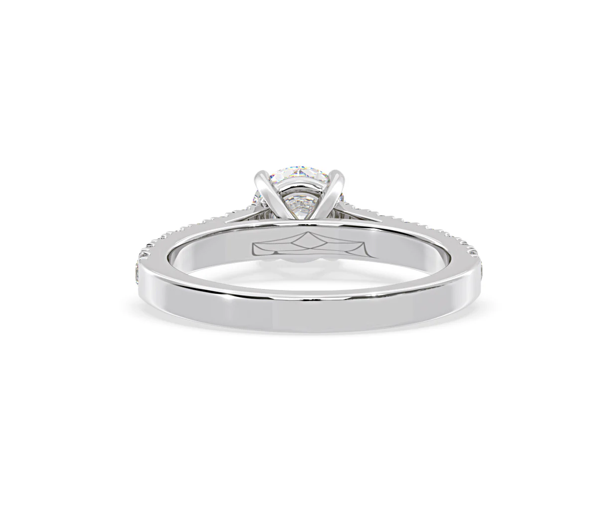 Natalia Lab Diamond Engagement Side Stone Ring 18KW Gold 2.50CT F/VS1 - Image 128