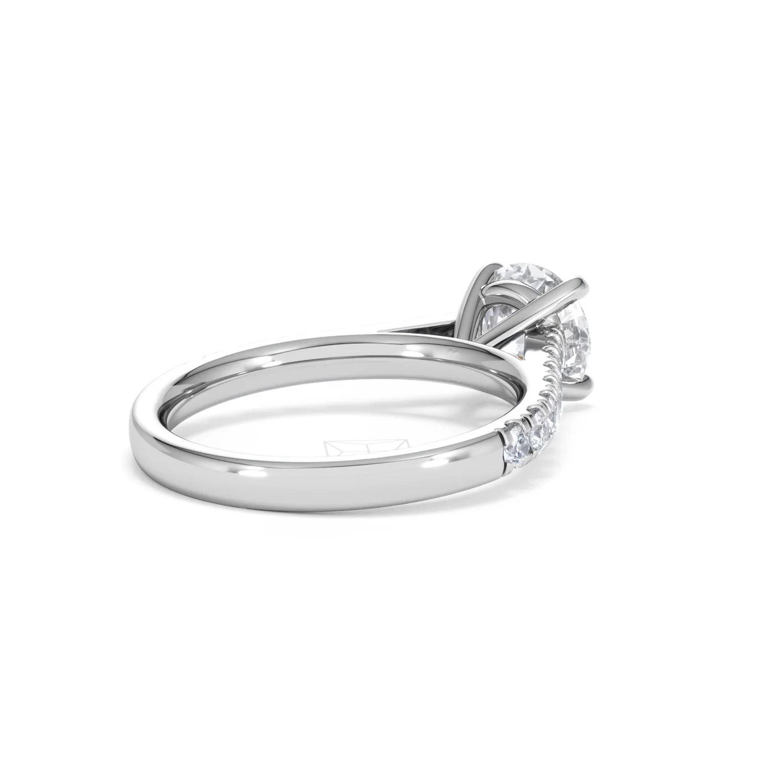 Natalia Lab Diamond Engagement Side Stone Ring Platinum 2.00CT F/VS1 - Image 39