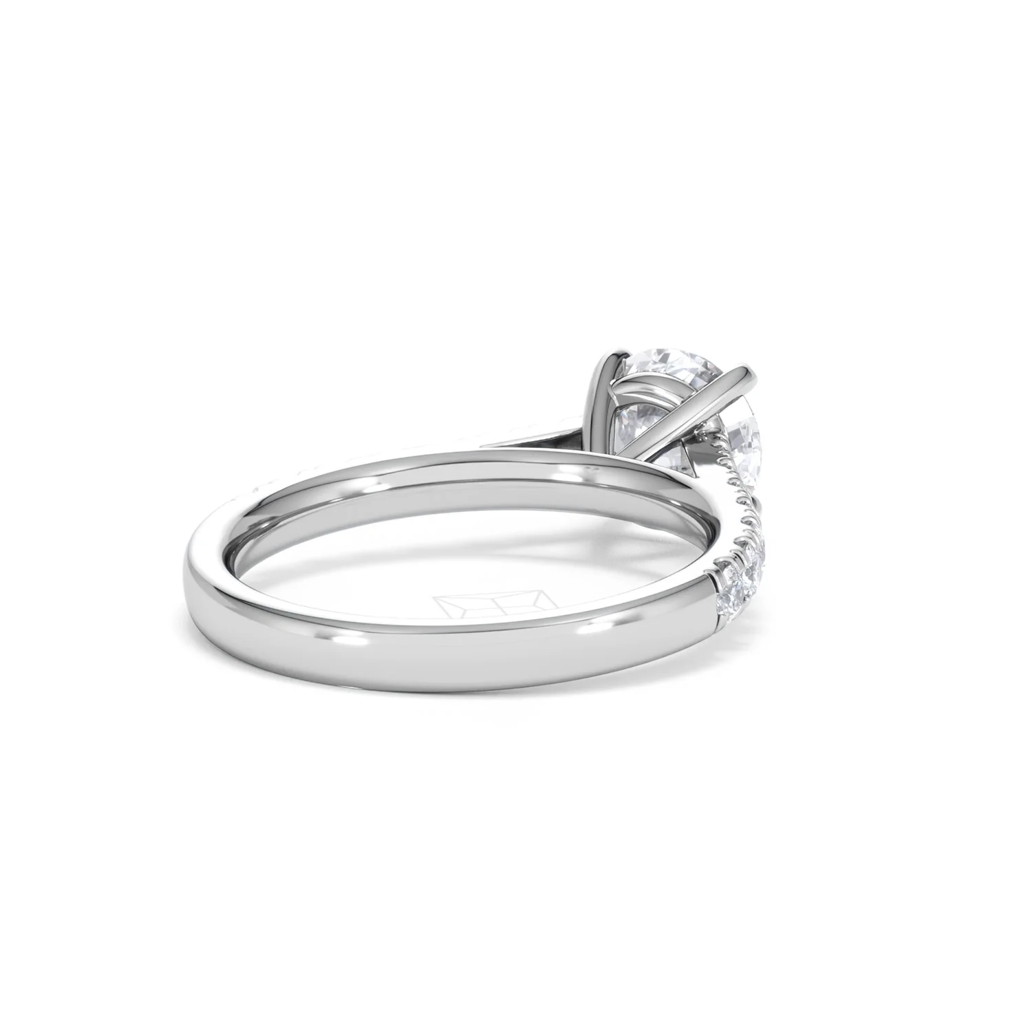 Natalia Lab Diamond Engagement Side Stone Ring Platinum 2.00CT F/VS1 - Image 41