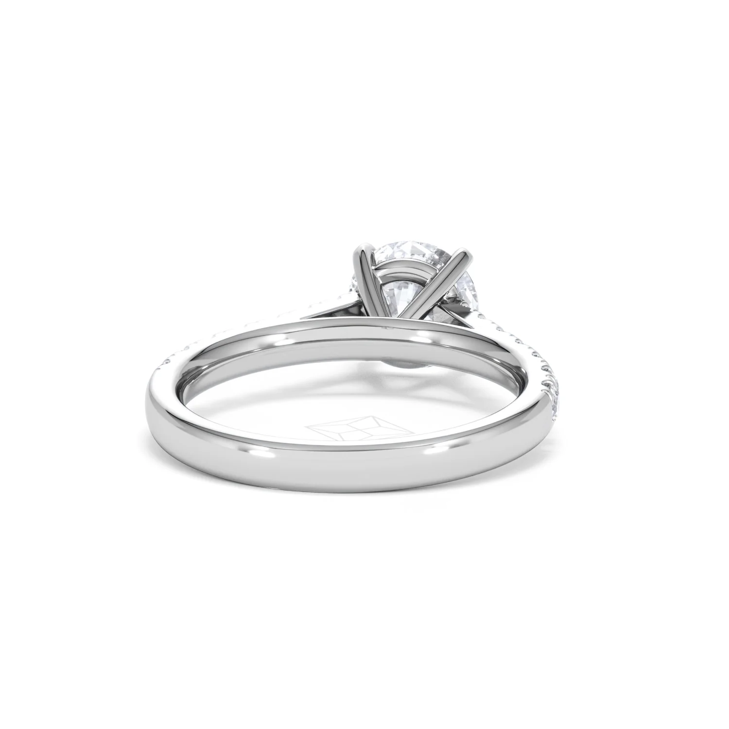 Natalia Lab Diamond Engagement Side Stone Ring Platinum 2.00CT F/VS1 - Image 45