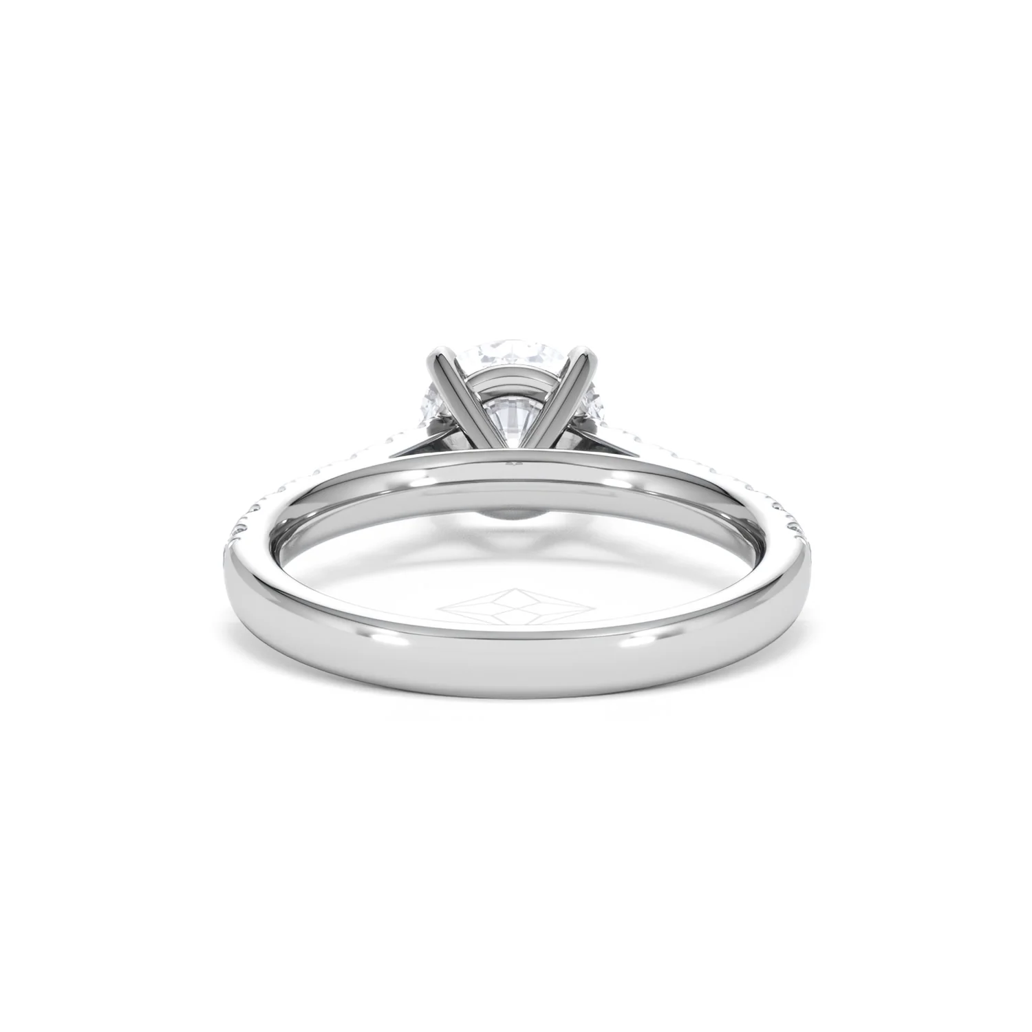 Natalia Lab Diamond Engagement Side Stone Ring Platinum 2.00CT F/VS1 - Image 48