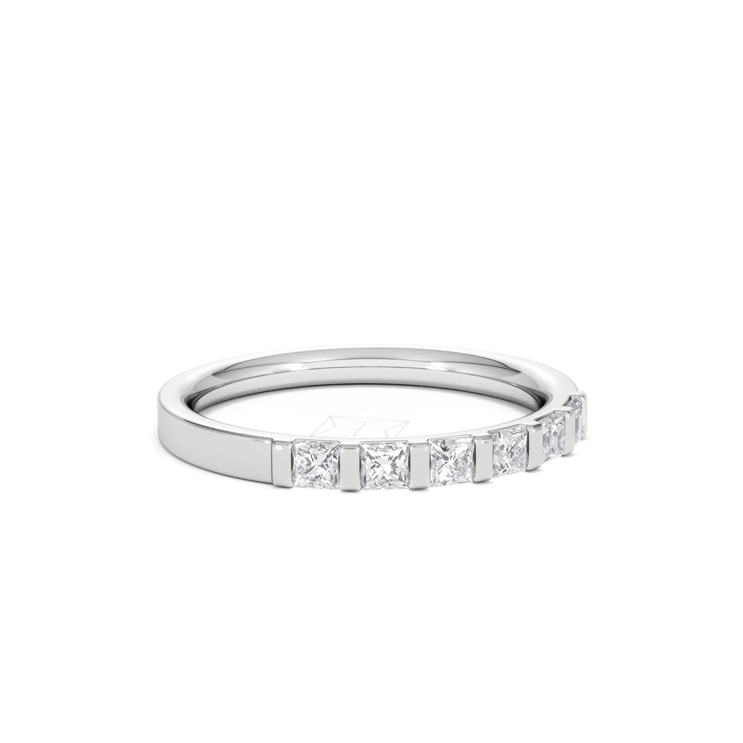 OLIVIA 18K White Gold Diamond ETERNITY RING 0.50CT G/VS - Image 15