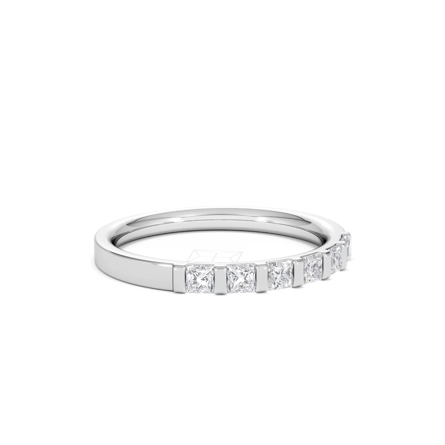 OLIVIA 18K White Gold Diamond ETERNITY RING 0.50CT G/VS - Image 16