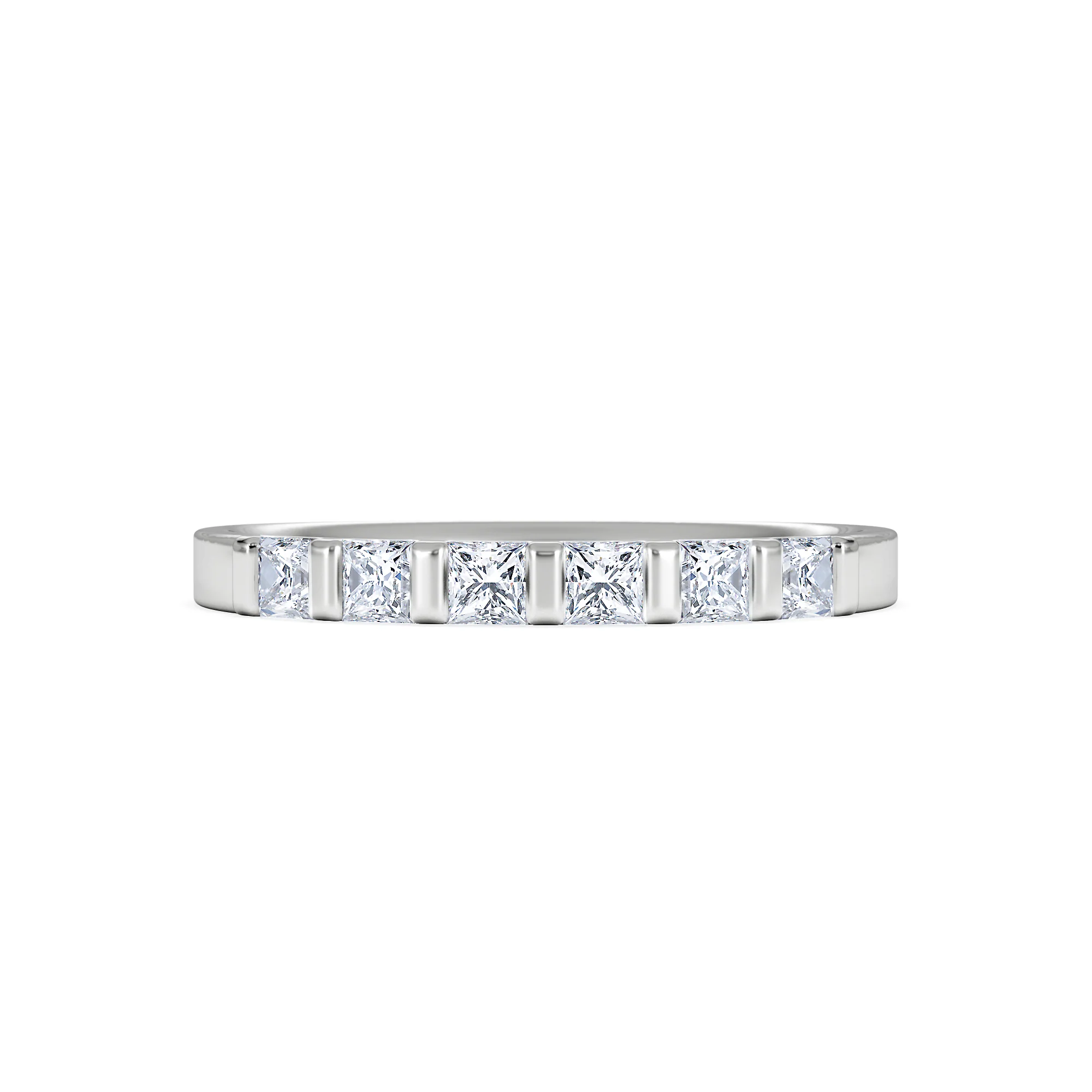 OLIVIA 18K White Gold Diamond ETERNITY RING 0.50CT G/VS - Image 6