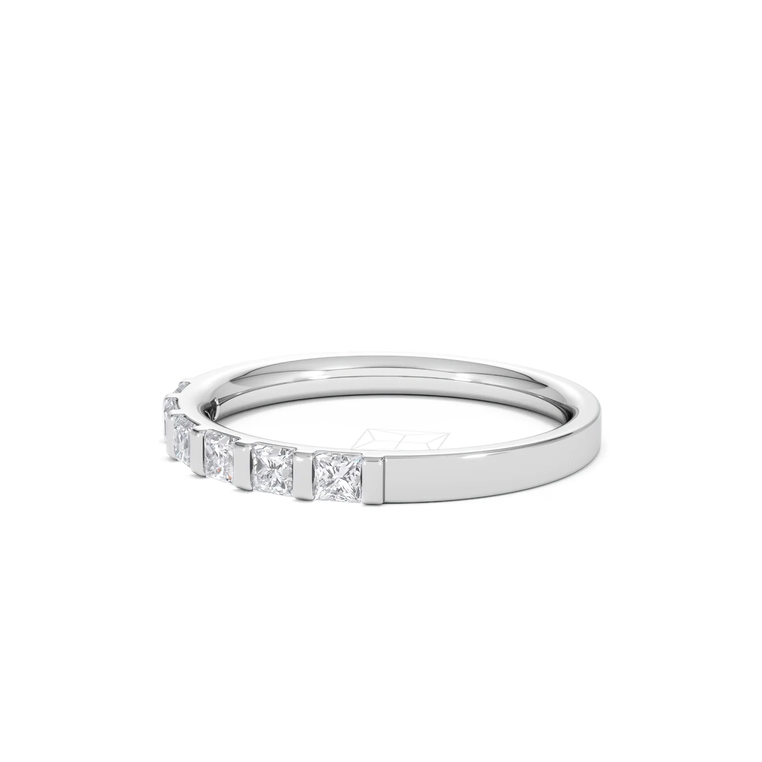OLIVIA 18K White Gold Diamond ETERNITY RING 0.50CT G/VS - Image 75