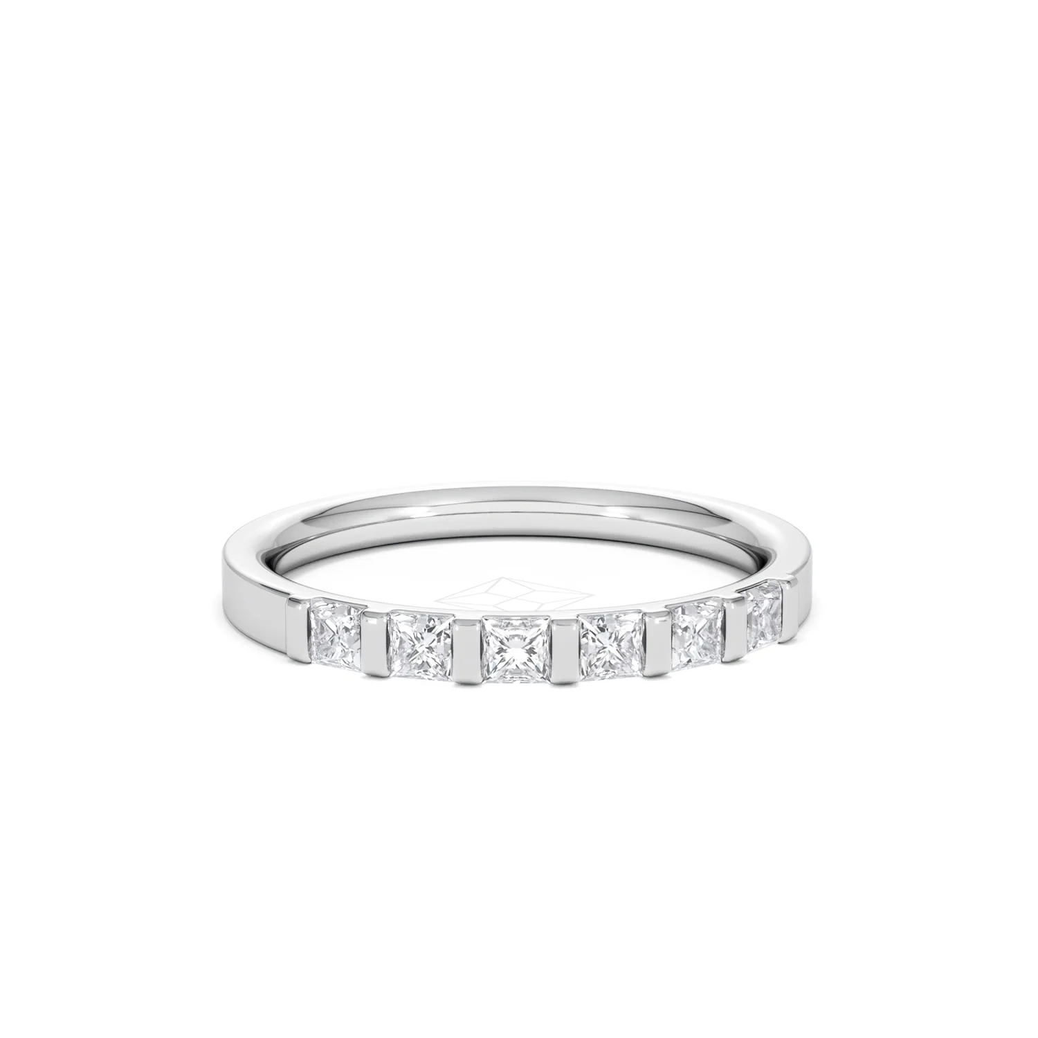 OLIVIA 18K White Gold Diamond ETERNITY RING 0.50CT H/SI - Image 10